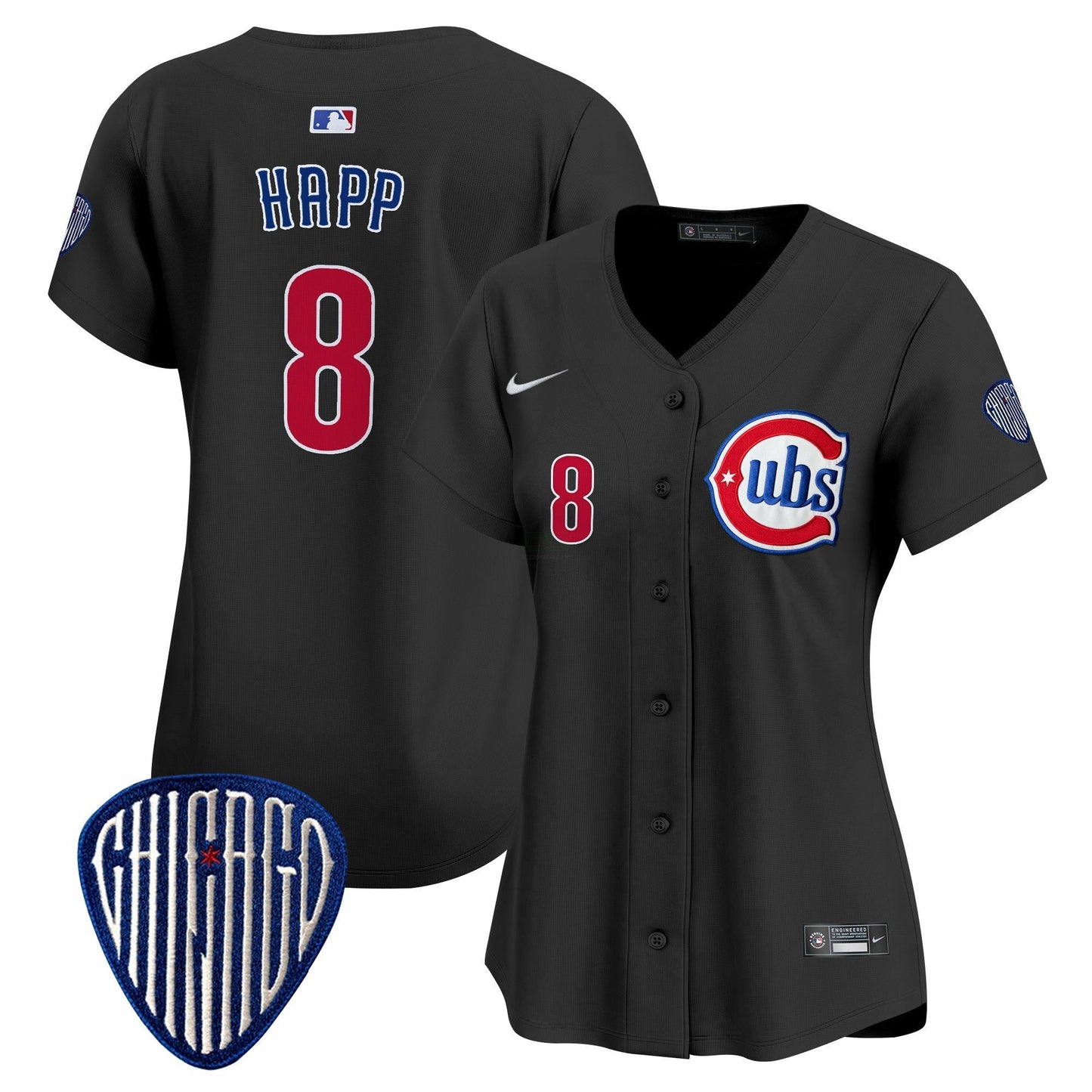 Camisa MLB Women’s Chicago Blue Alternativa Vapor Premier Limited Jersey