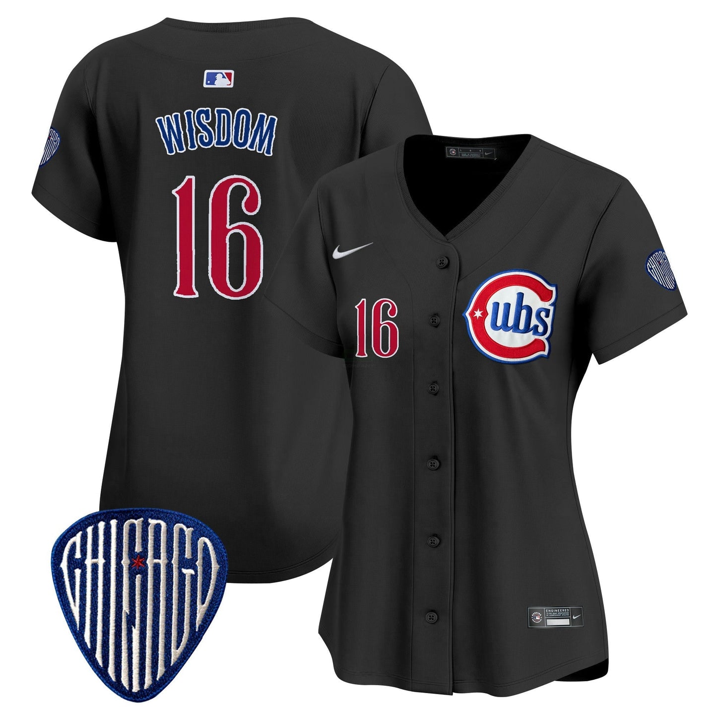 Camisa MLB Women’s Chicago Blue Alternativa Vapor Premier Limited Jersey