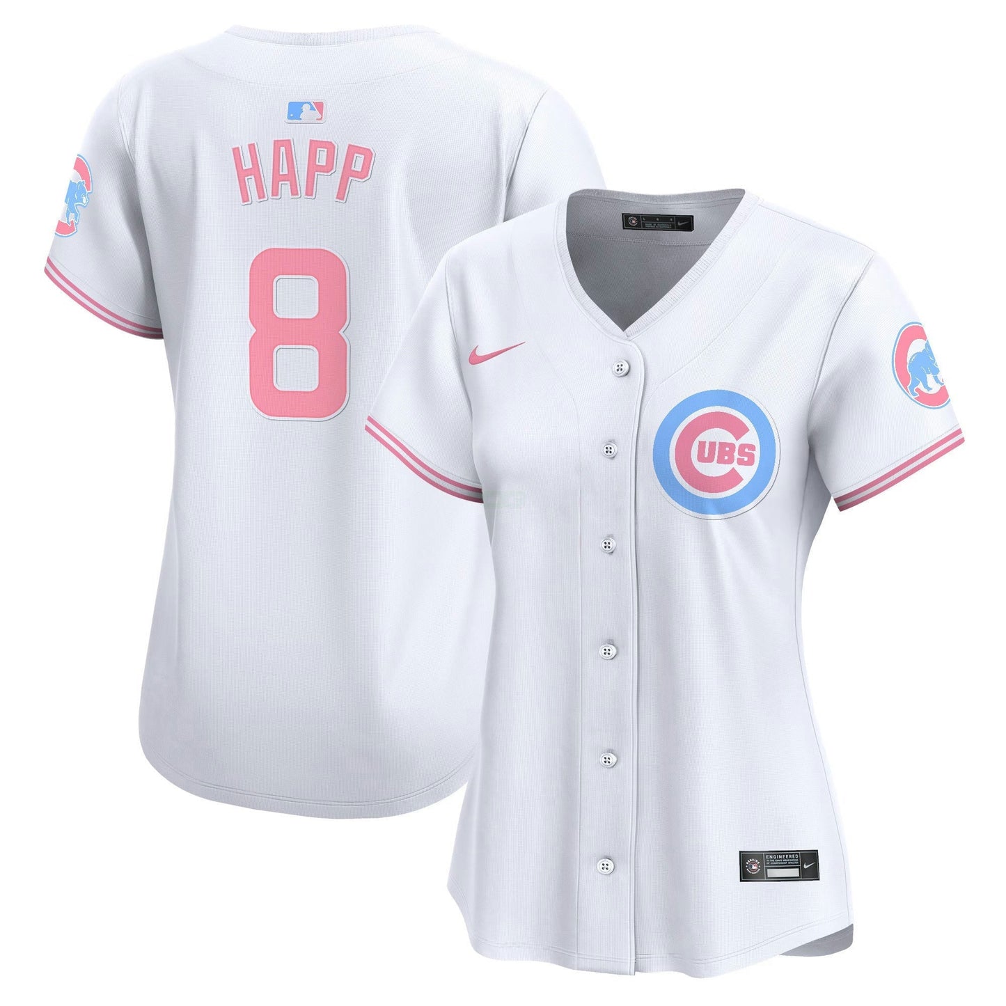 Camisa MLB Women’s Chicago Bubblegum Pink Vapor Premier Limited Jersey