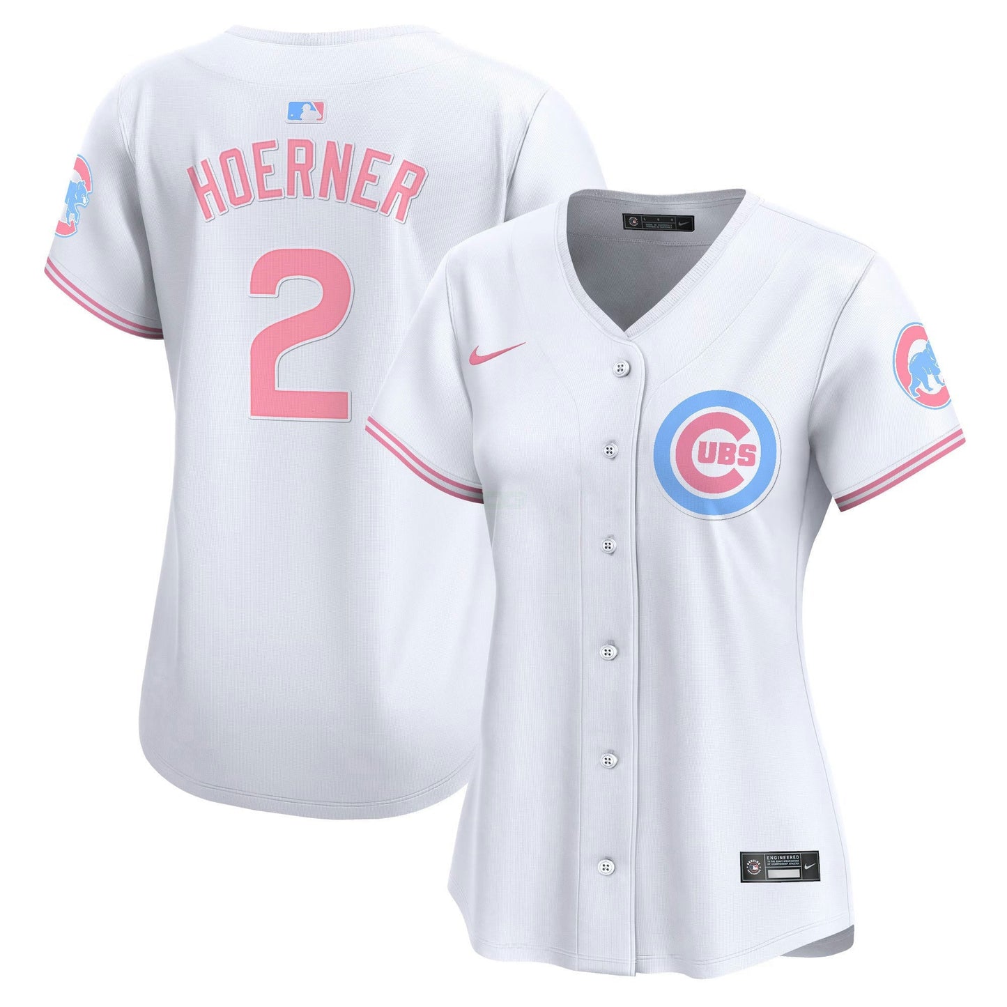 Camisa MLB Women’s Chicago Bubblegum Pink Vapor Premier Limited Jersey