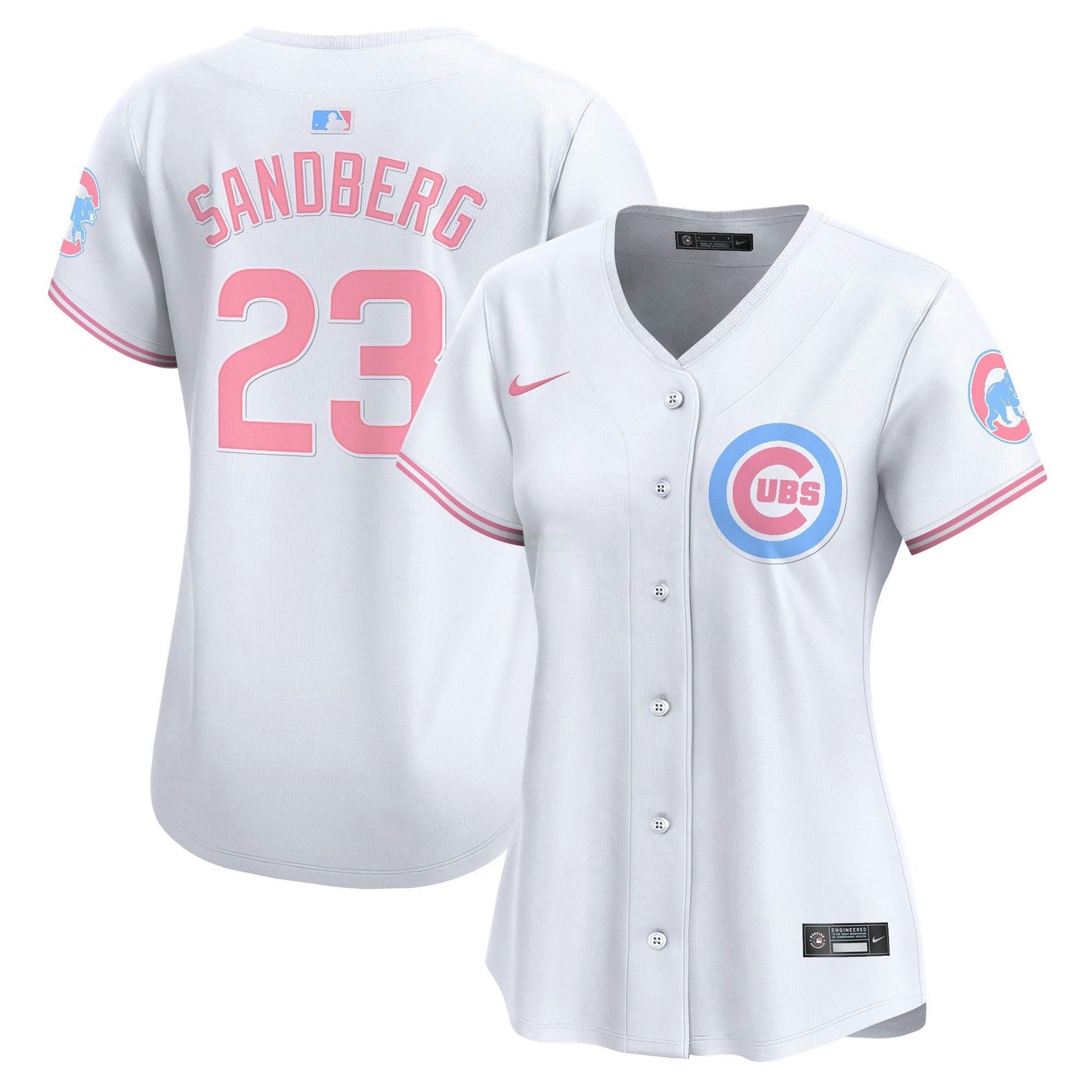 Camisa MLB Women’s Chicago Bubblegum Pink Vapor Premier Limited Jersey