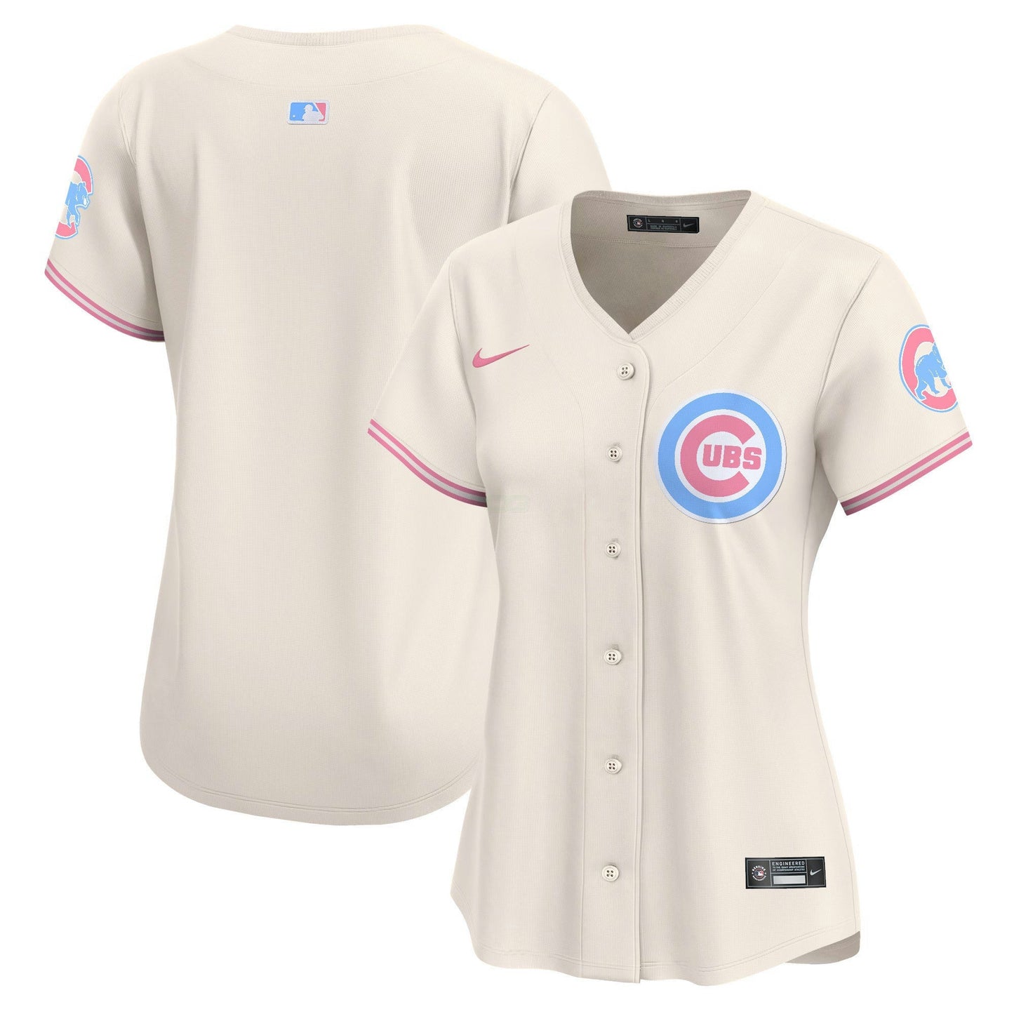 Camisa MLB Women’s Chicago Bubblegum Pink Vapor Premier Limited Jersey