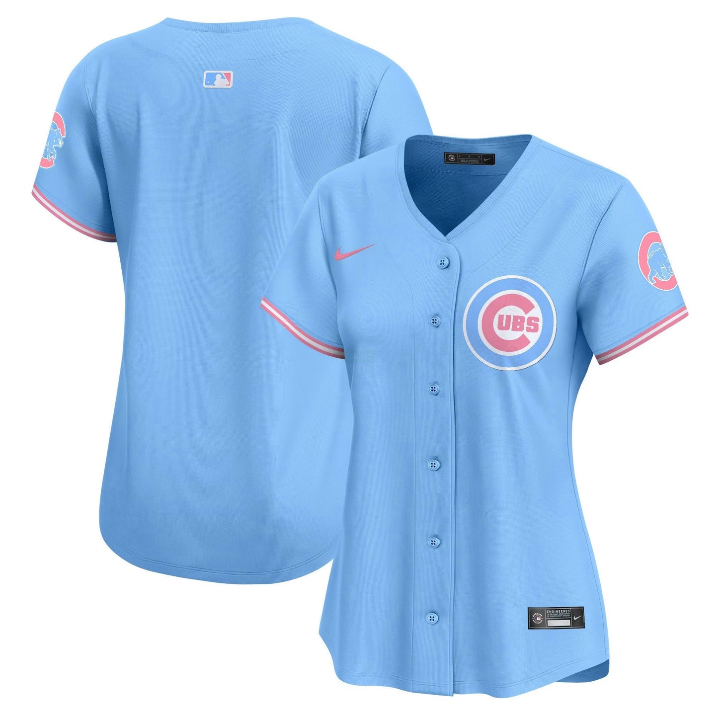 Camisa MLB Women’s Chicago Bubblegum Pink Vapor Premier Limited Jersey