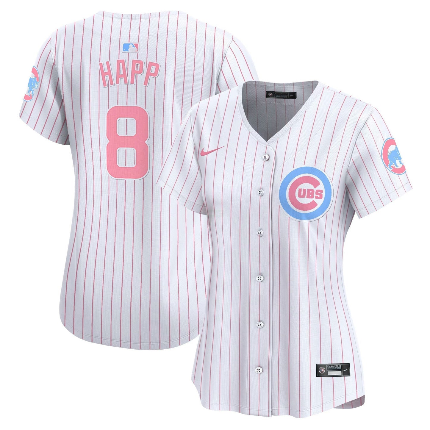 Camisa MLB Women’s Chicago Bubblegum Pink Vapor Premier Limited Jersey