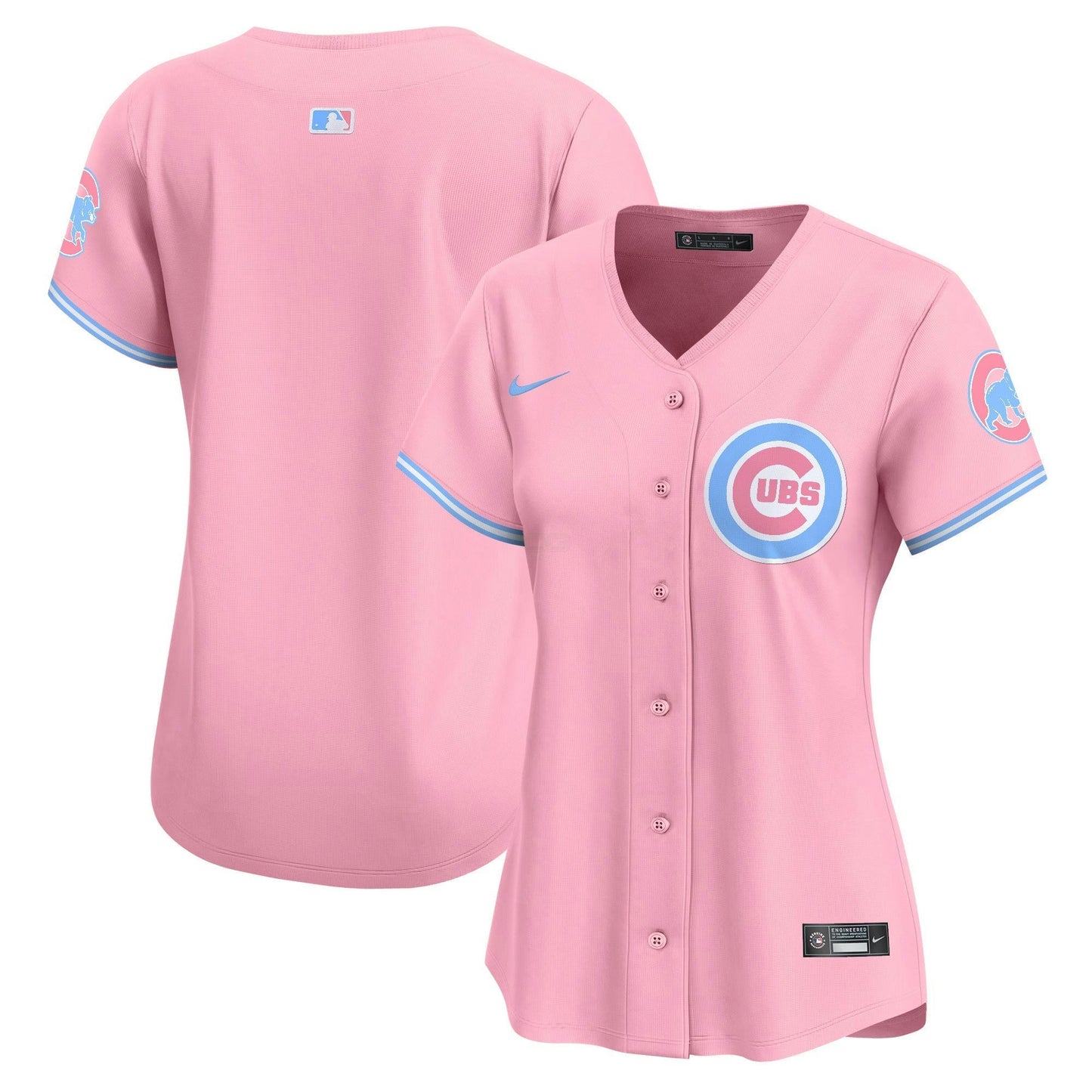 Camisa MLB Women’s Chicago Bubblegum Pink Vapor Premier Limited Jersey