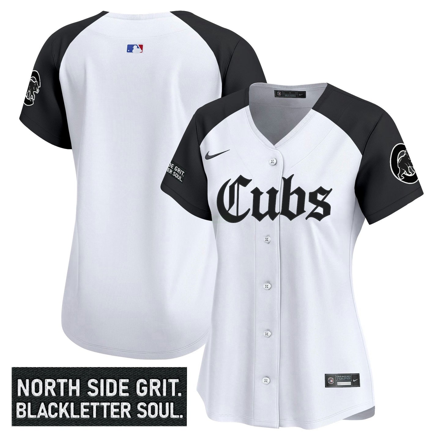 Camisa MLB Women’s Chicago ‘Gothic North Side Edition’ Vapor Premier Limited Jersey