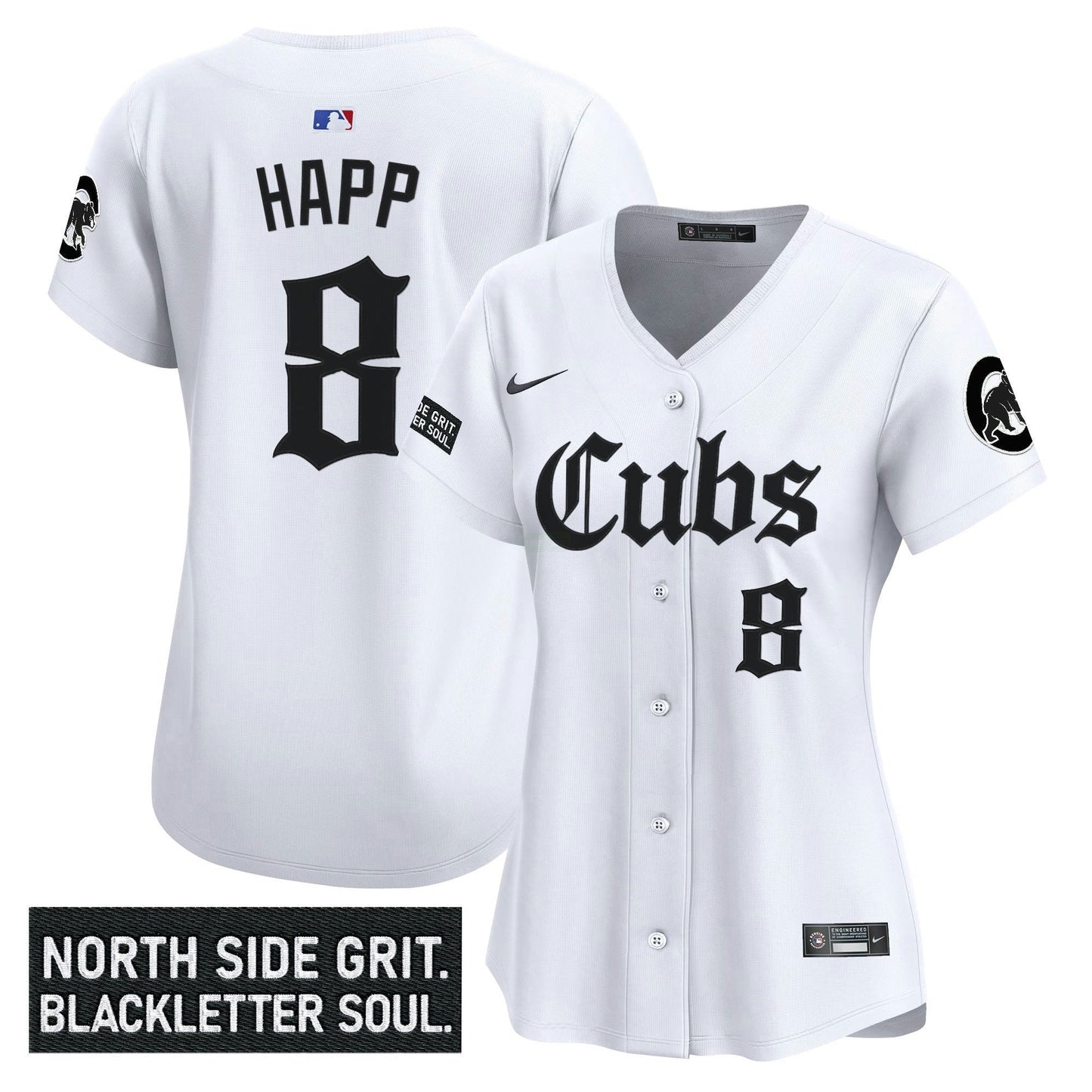 Camisa MLB Women’s Chicago ‘Gothic North Side Edition’ Vapor Premier Limited Jersey