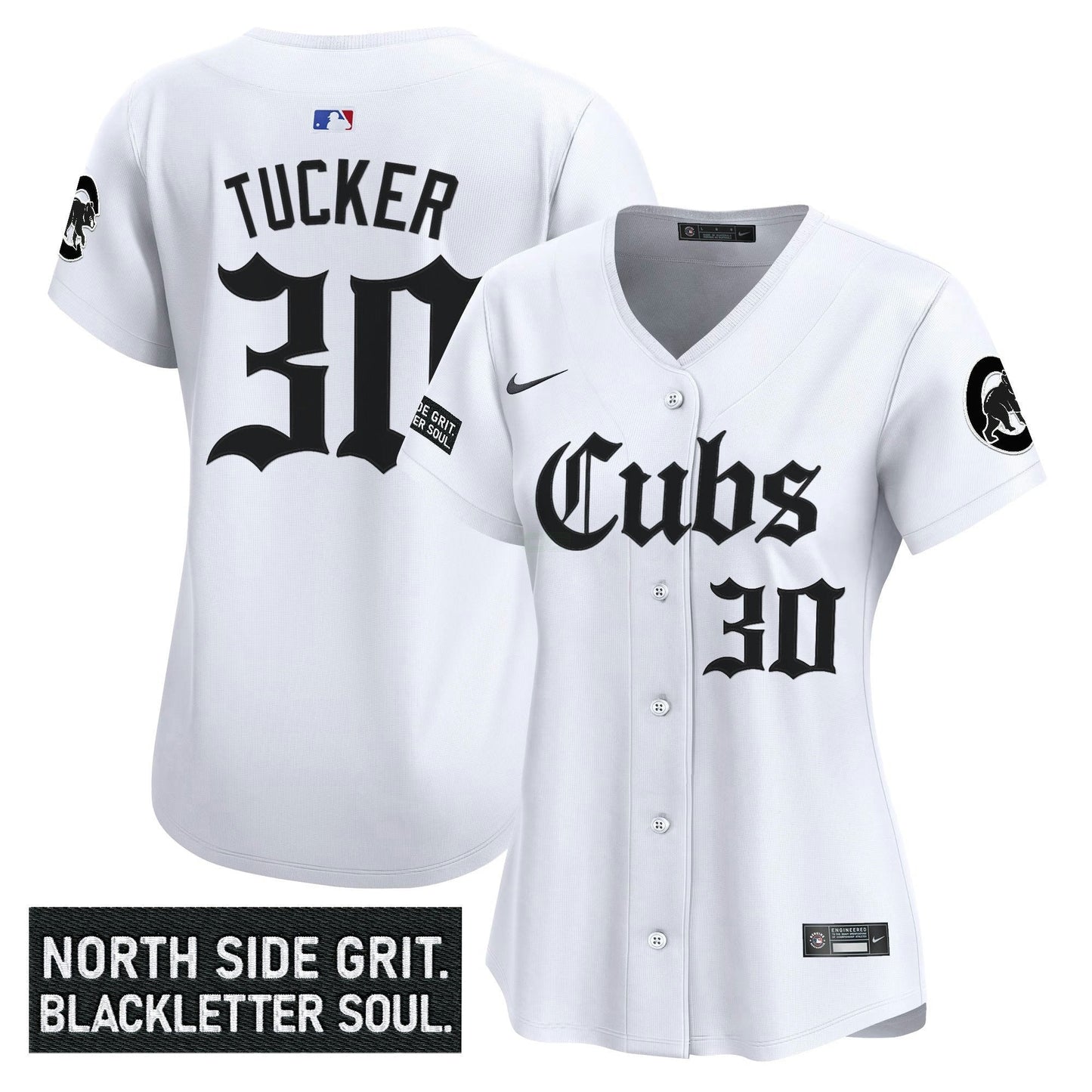 Camisa MLB Women’s Chicago ‘Gothic North Side Edition’ Vapor Premier Limited Jersey