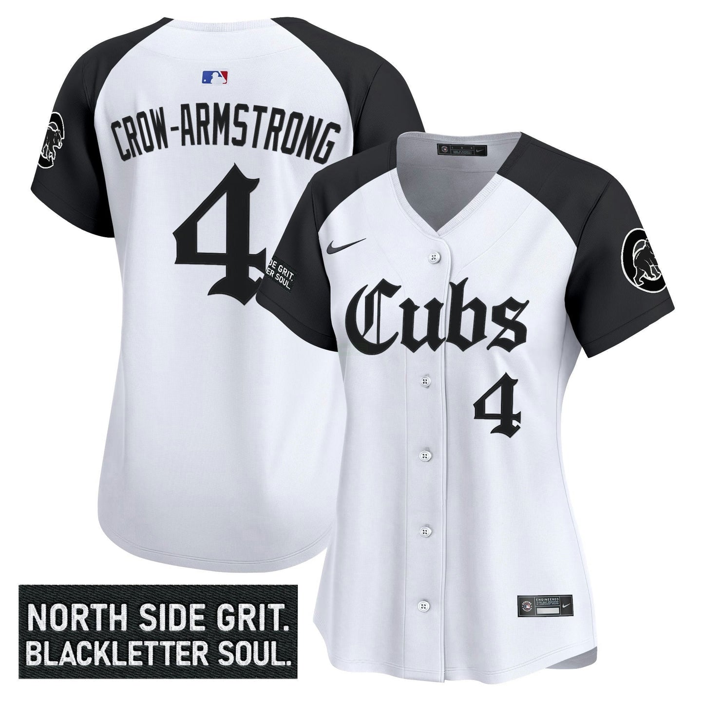 Camisa MLB Women’s Chicago ‘Gothic North Side Edition’ Vapor Premier Limited Jersey