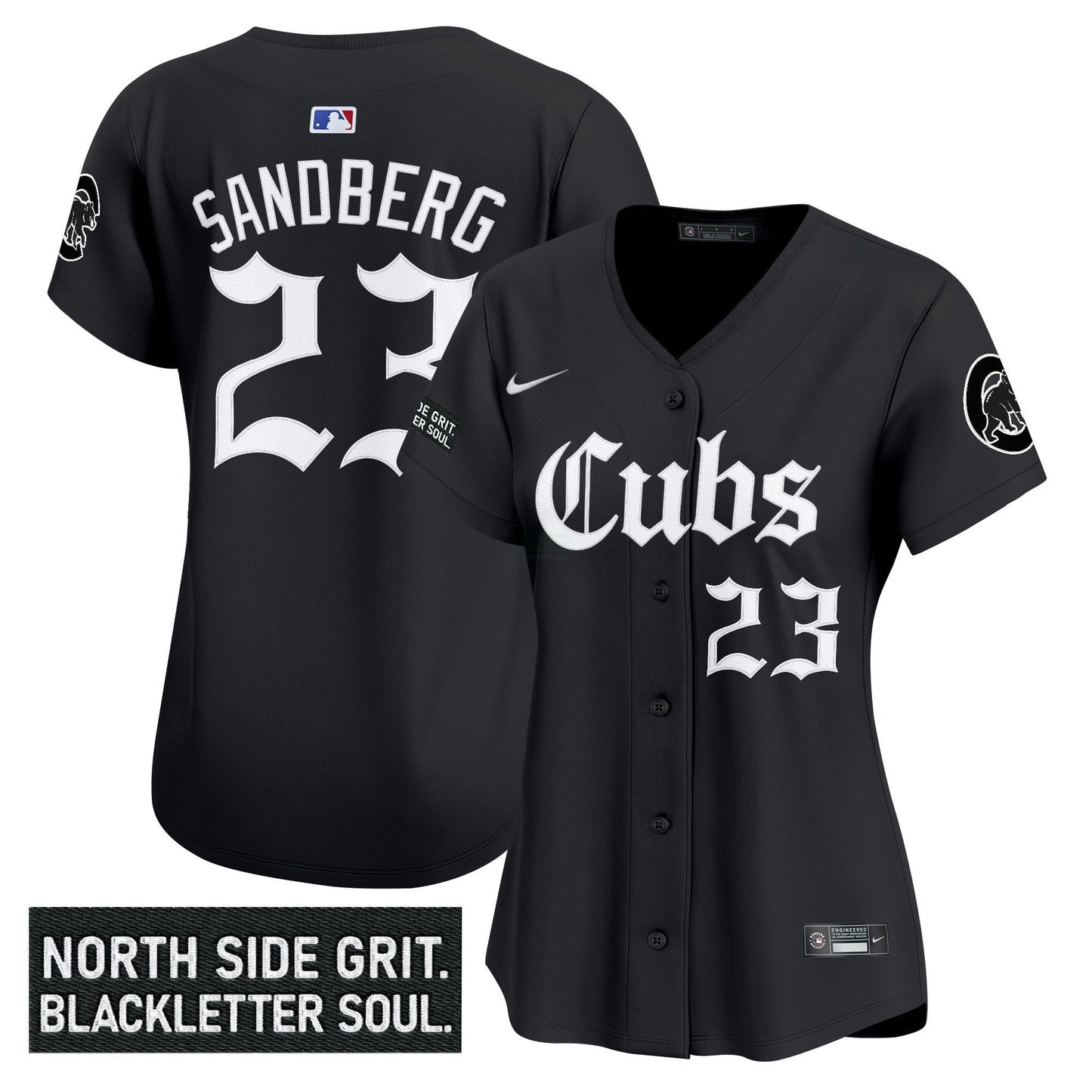 Camisa MLB Women’s Chicago ‘Gothic North Side Edition’ Vapor Premier Limited Jersey