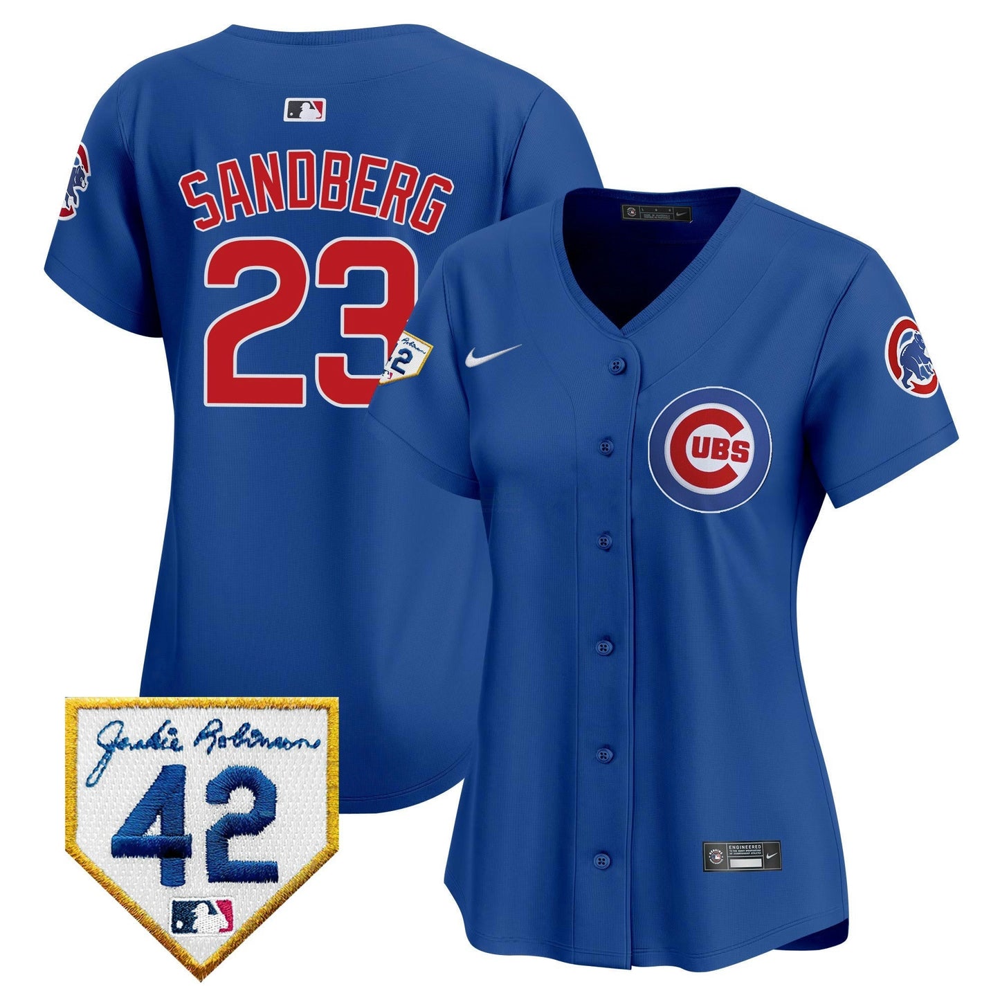 Camisa MLB Women’s Chicago Jackie Robinson Patch Vapor Premier Limited Jersey V2