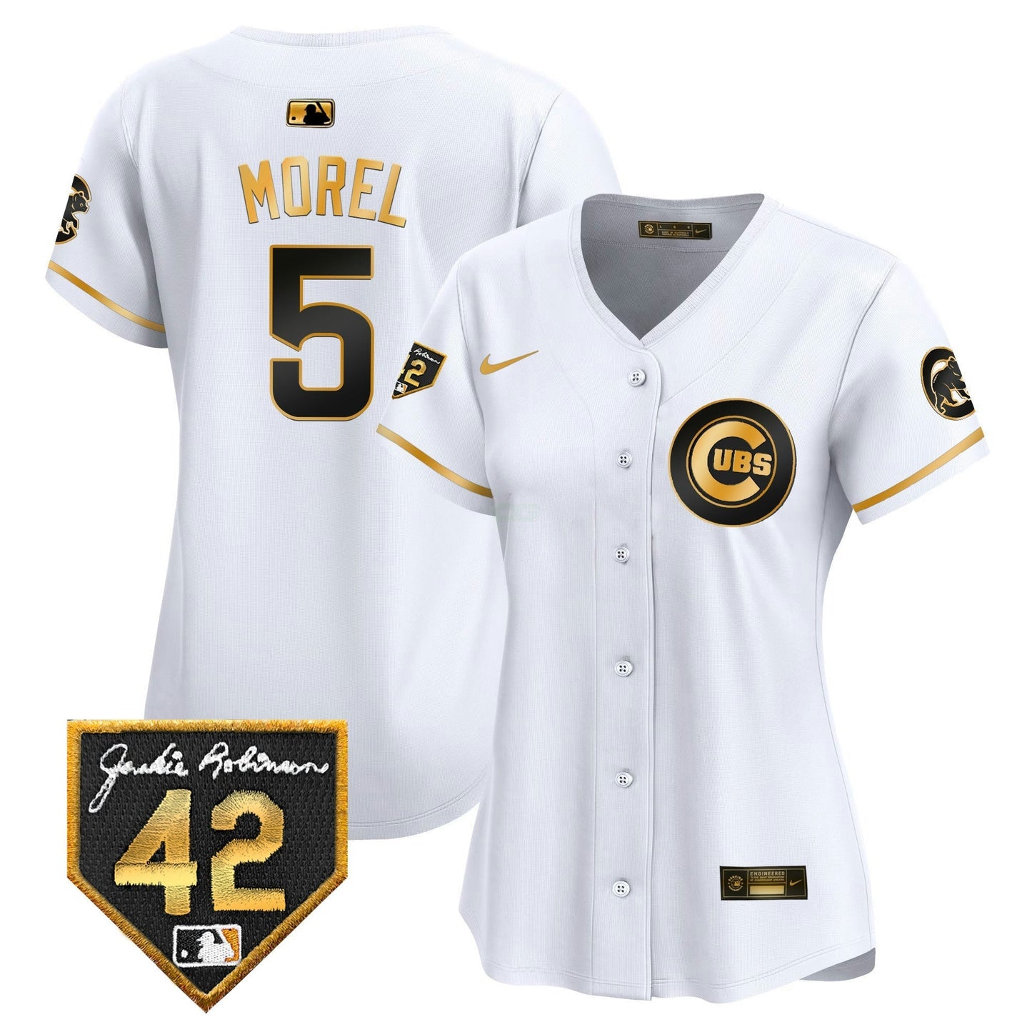 Camisa MLB Women’s Chicago Jackie Robinson Patch Vapor Premier Limited Jersey V2
