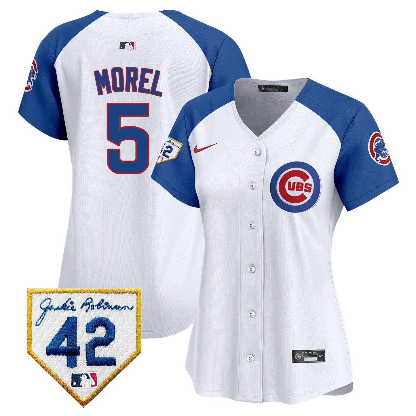 Camisa MLB Women’s Chicago Jackie Robinson Patch Vapor Premier Limited Jersey V2
