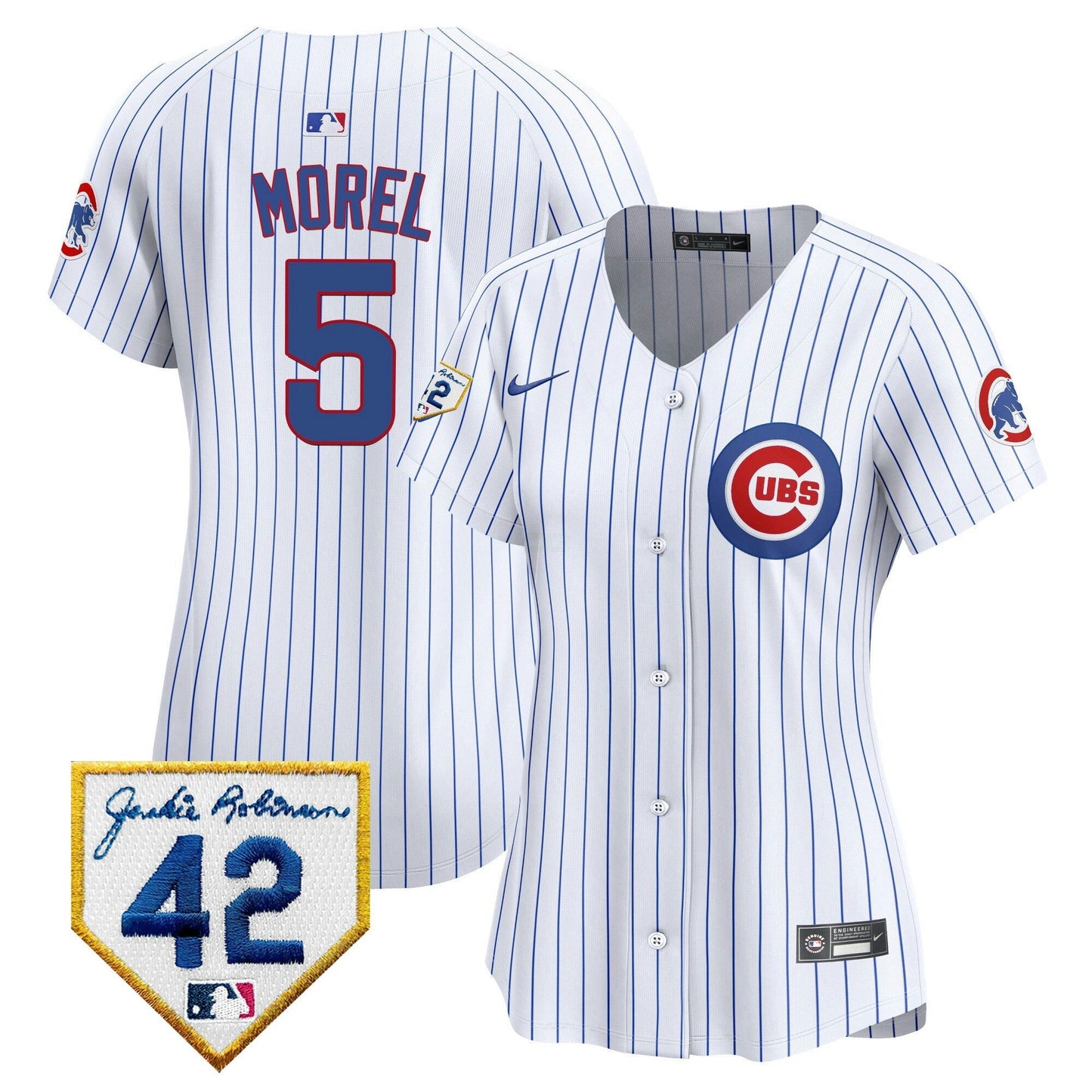 Camisa MLB Women’s Chicago Jackie Robinson Patch Vapor Premier Limited Jersey V2
