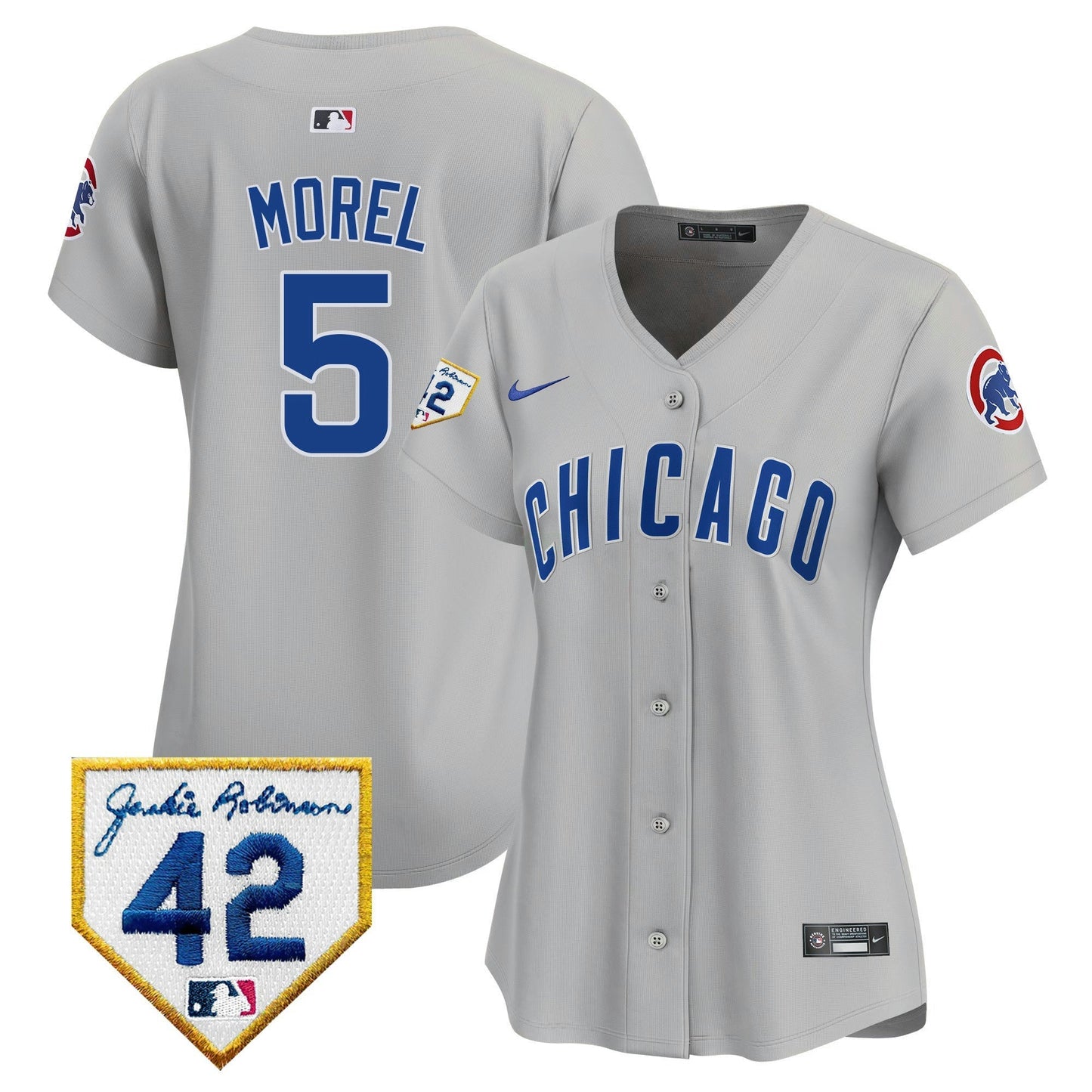 Camisa MLB Women’s Chicago Jackie Robinson Patch Vapor Premier Limited Jersey V2