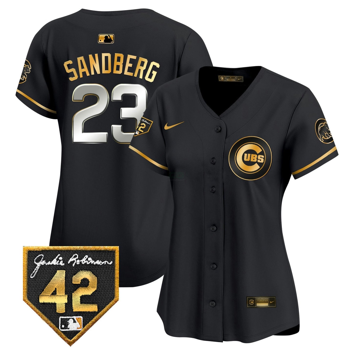Camisa MLB Women’s Chicago Jackie Robinson Patch Vapor Premier Limited Jersey V2