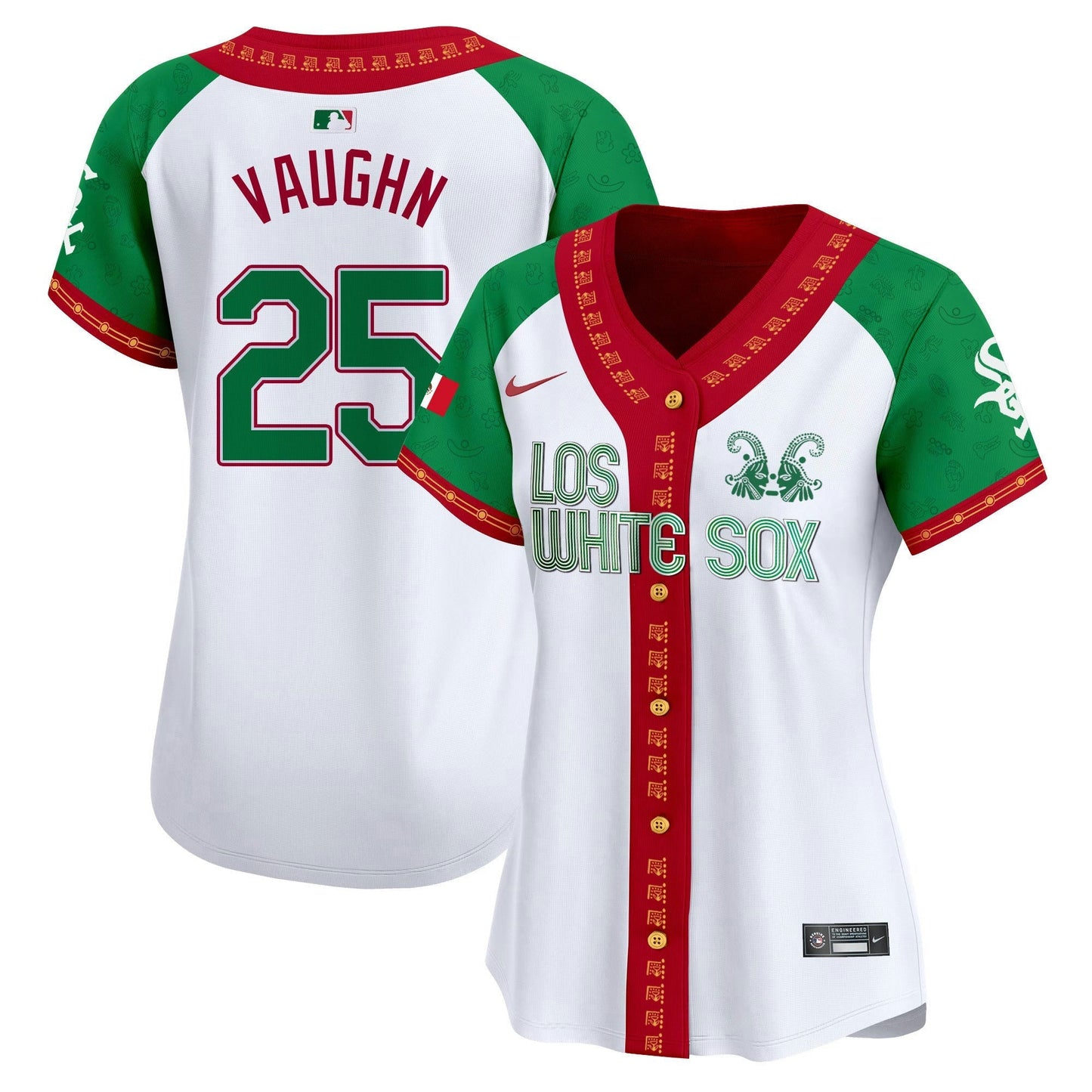 Camisa MLB Chicago White Sox Women’s Chicago Mexico Vapor Premier Limited Jersey