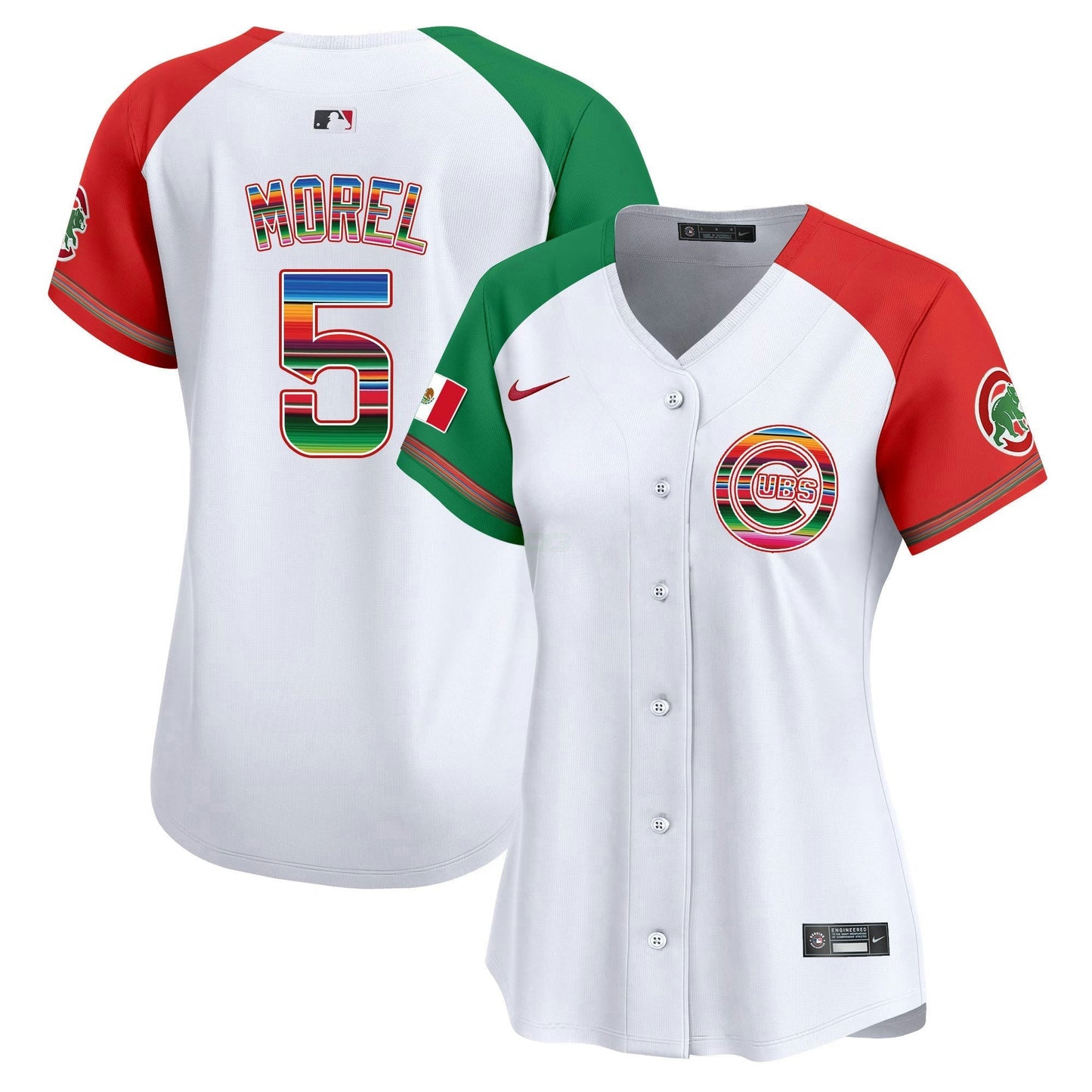 Camisa MLB Chicago Cubs Women’s Chicago Mexico Vapor Premier Limited Jersey