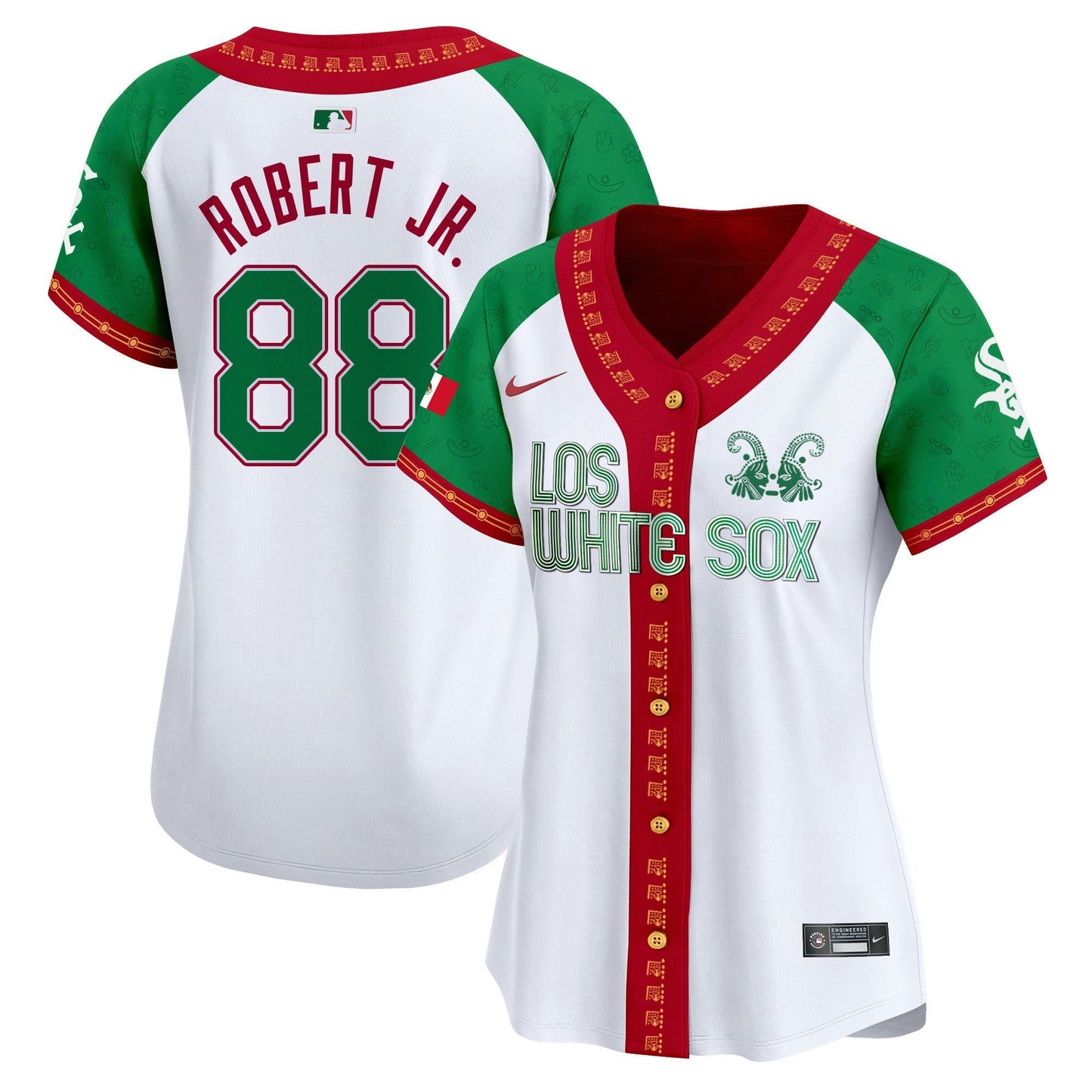 Camisa MLB Chicago White Sox Women’s Chicago Mexico Vapor Premier Limited Jersey