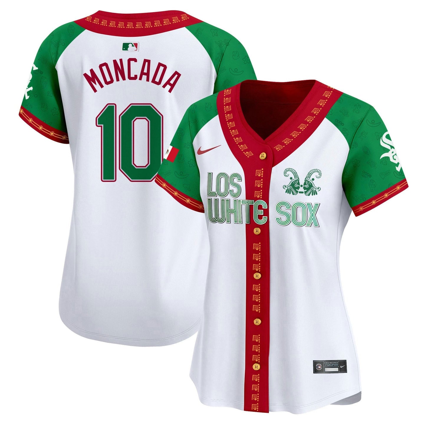 Camisa MLB Chicago White Sox Women’s Chicago Mexico Vapor Premier Limited Jersey