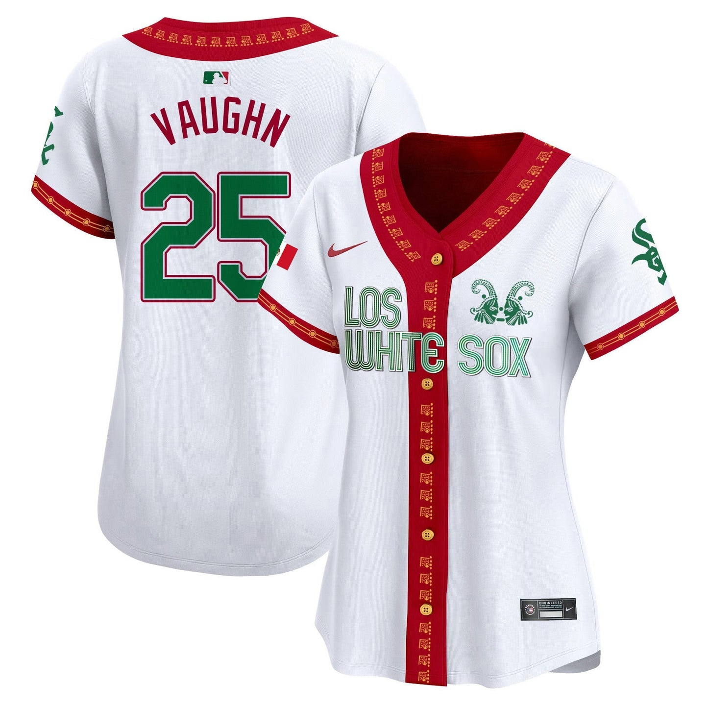 Camisa MLB Chicago White Sox Women’s Chicago Mexico Vapor Premier Limited Jersey