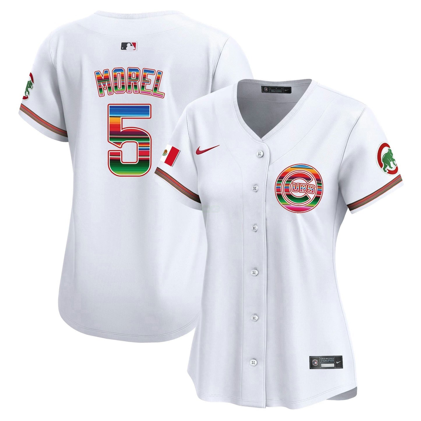 Camisa MLB Chicago Cubs Women’s Chicago Mexico Vapor Premier Limited Jersey