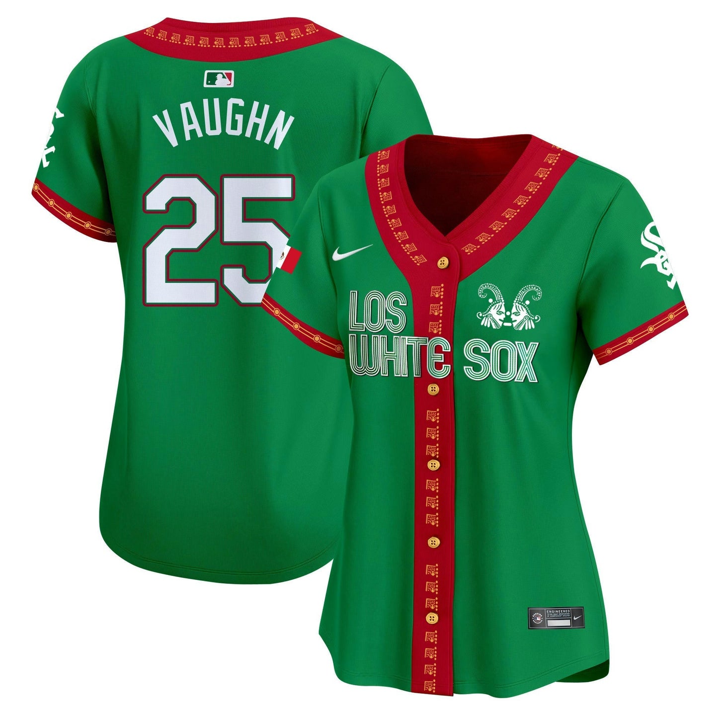 Camisa MLB Chicago White Sox Women’s Chicago Mexico Vapor Premier Limited Jersey