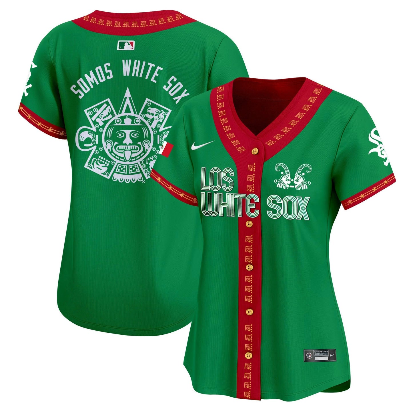 Camisa MLB Chicago White Sox Women’s Chicago Mexico Vapor Premier Limited Jersey