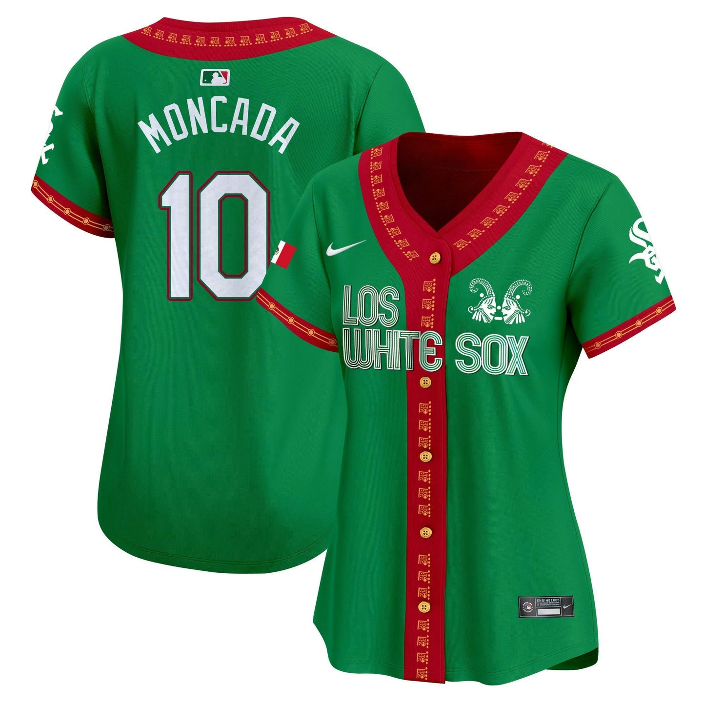 Camisa MLB Chicago White Sox Women’s Chicago Mexico Vapor Premier Limited Jersey