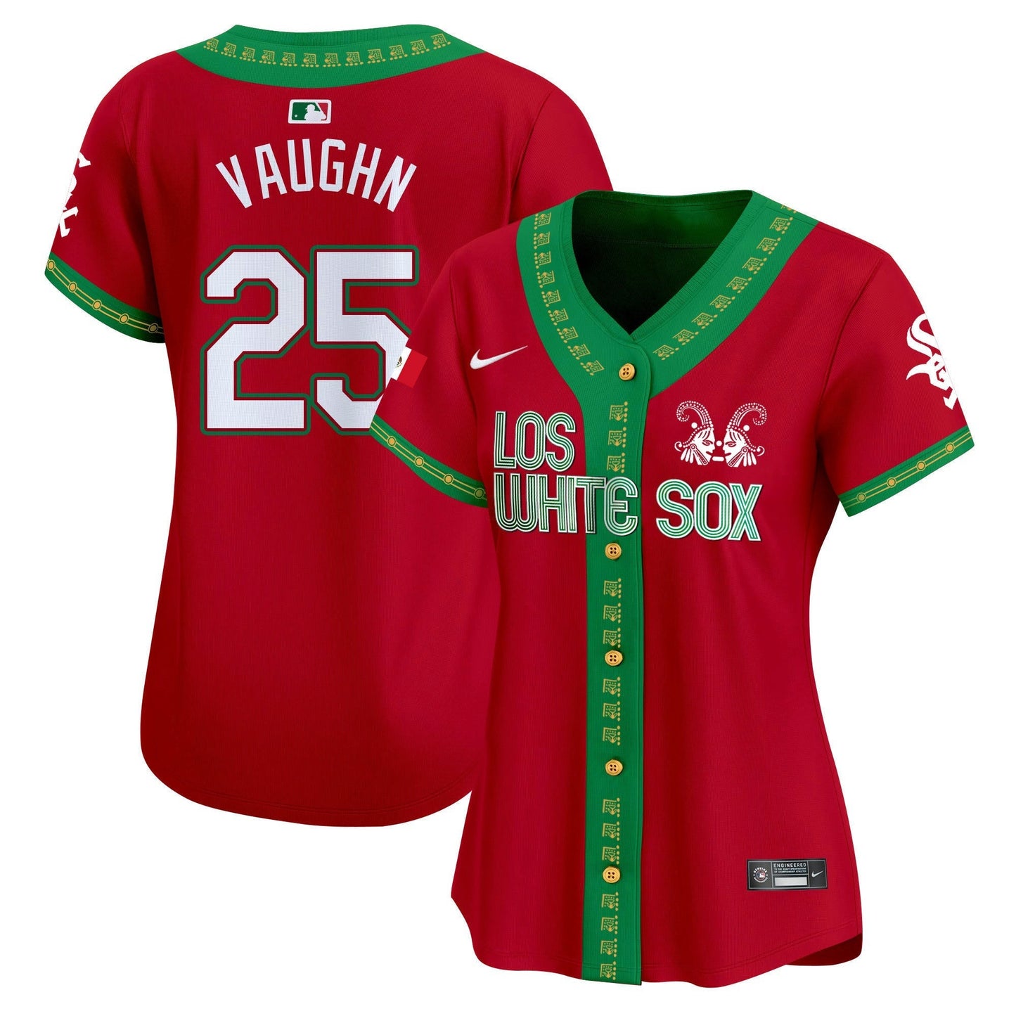 Camisa MLB Chicago White Sox Women’s Chicago Mexico Vapor Premier Limited Jersey
