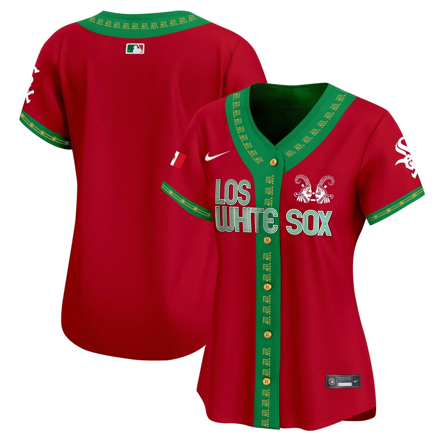 Camisa MLB Chicago White Sox Women’s Chicago Mexico Vapor Premier Limited Jersey