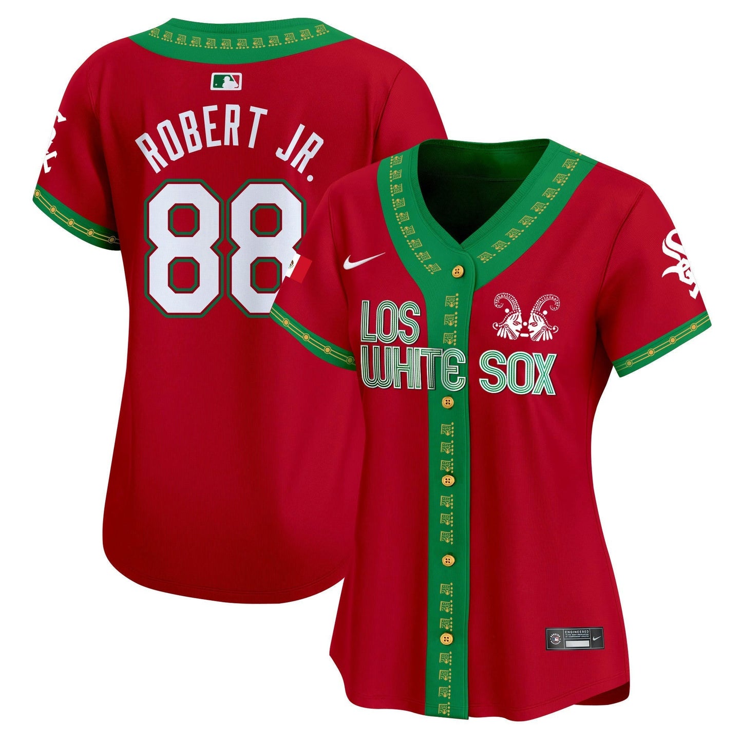 Camisa MLB Chicago White Sox Women’s Chicago Mexico Vapor Premier Limited Jersey