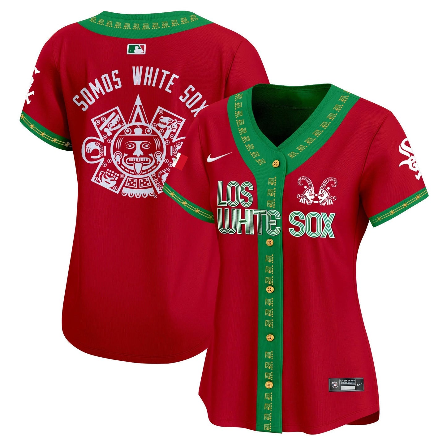 Camisa MLB Chicago White Sox Women’s Chicago Mexico Vapor Premier Limited Jersey