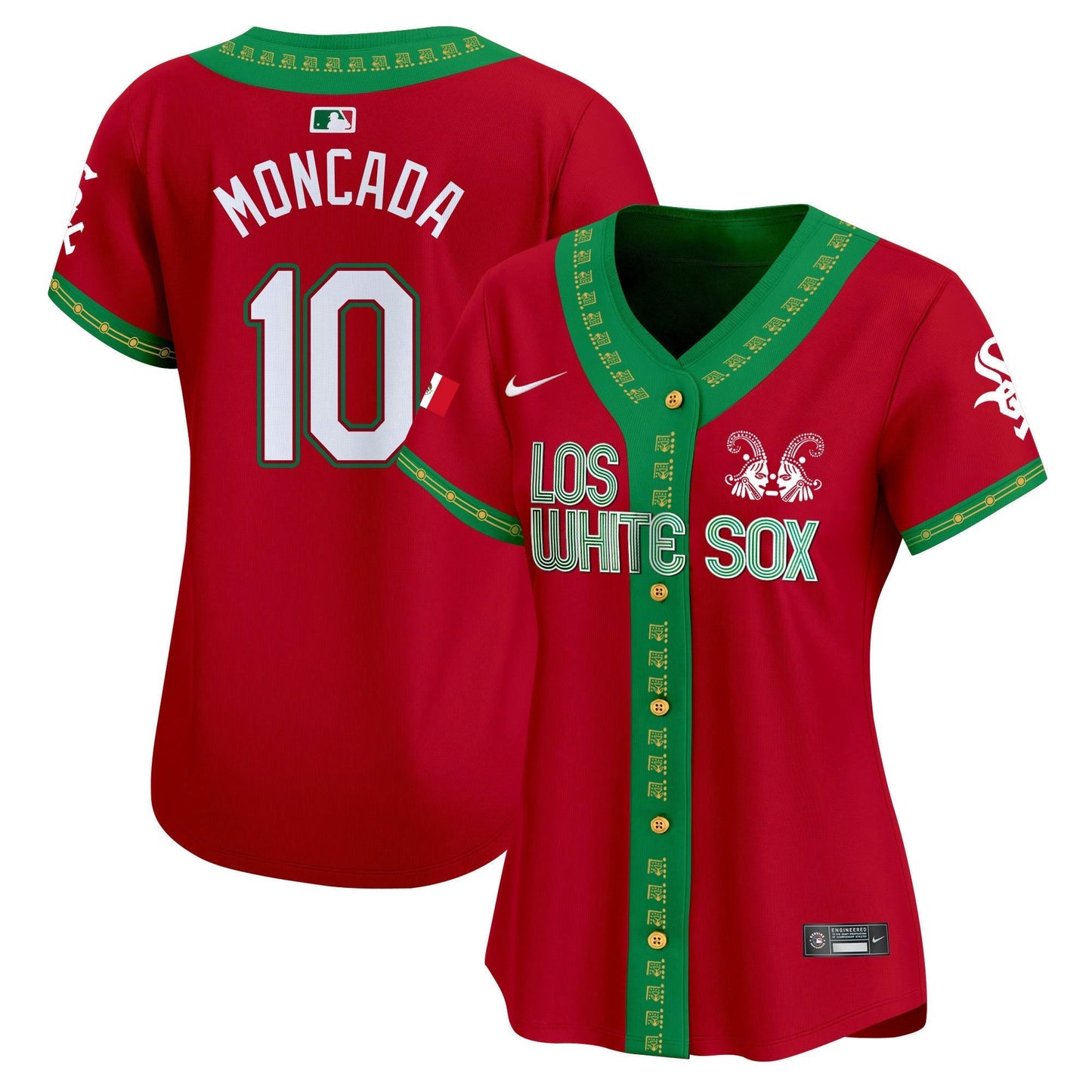 Camisa MLB Chicago White Sox Women’s Chicago Mexico Vapor Premier Limited Jersey