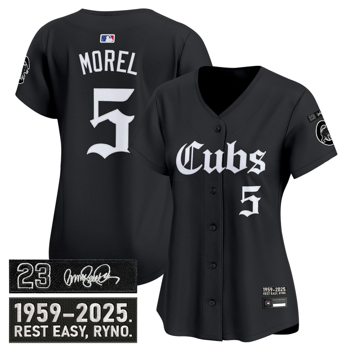 Camisa MLB Women’s Chicago ‘Ryne Sandberg Tribute’ Vapor Premier Limited Jersey – Gothic Edition