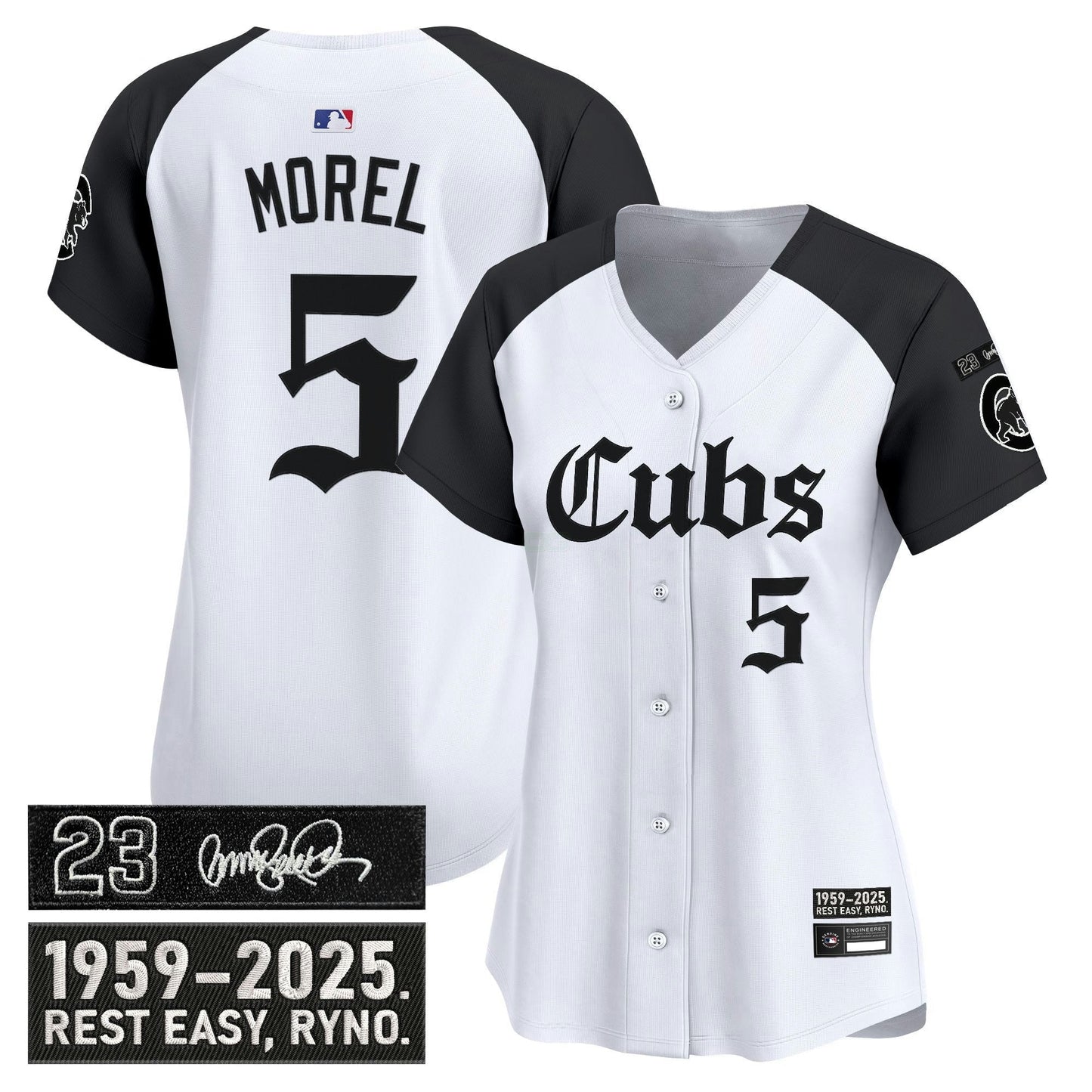 Camisa MLB Women’s Chicago ‘Ryne Sandberg Tribute’ Vapor Premier Limited Jersey – Gothic Edition