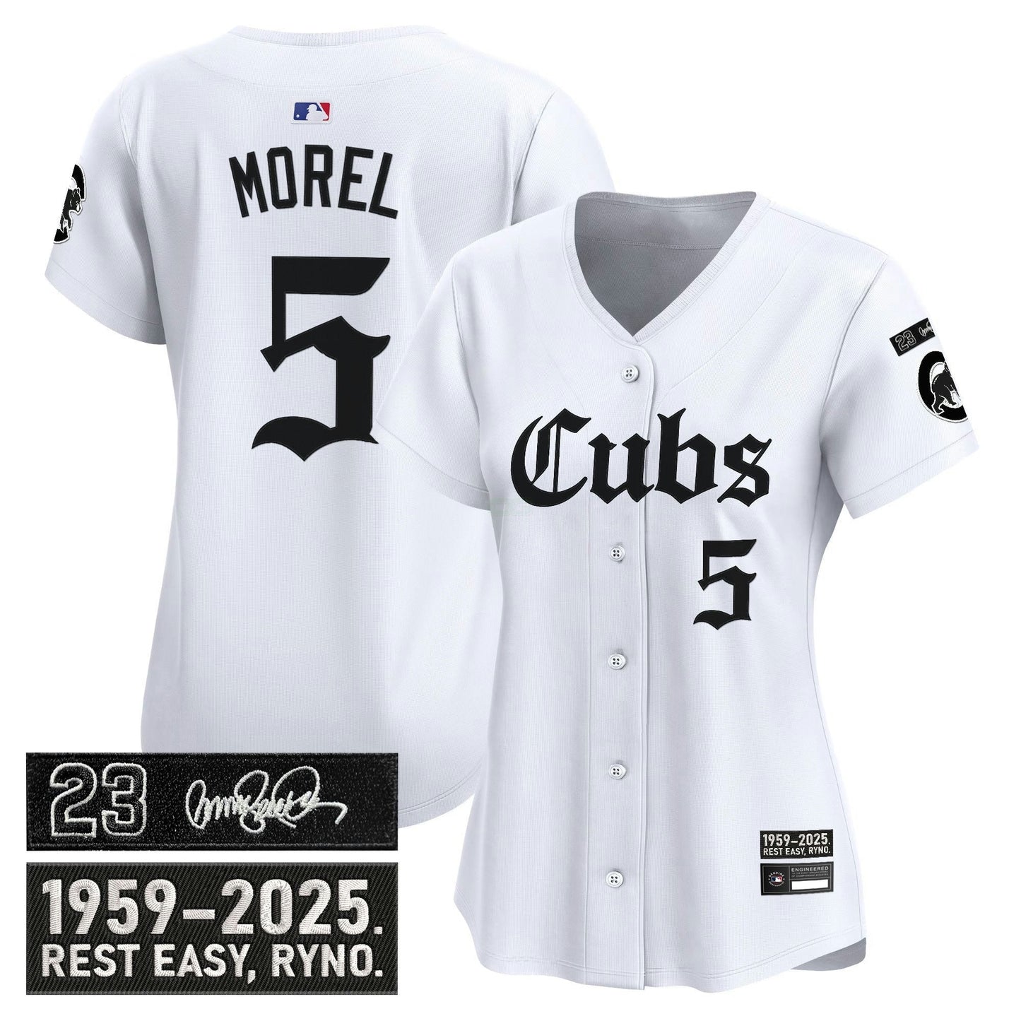 Camisa MLB Women’s Chicago ‘Ryne Sandberg Tribute’ Vapor Premier Limited Jersey – Gothic Edition