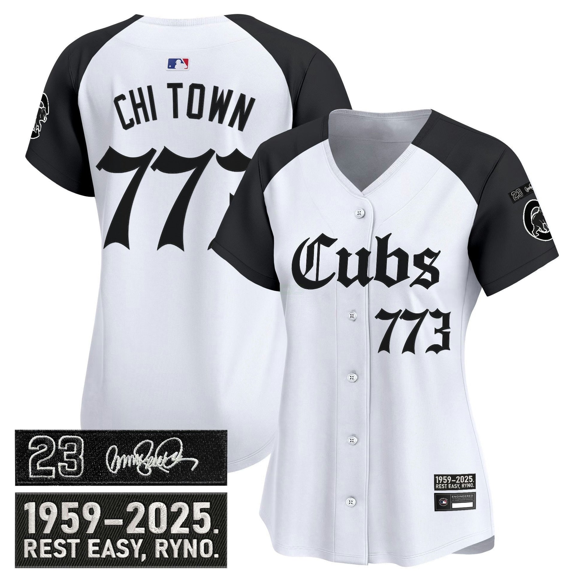 Camisa MLB Women’s Chicago ‘Ryne Sandberg Tribute’ Vapor Premier Limited Jersey – Gothic Edition