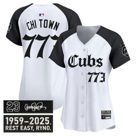 Camisa MLB Women’s Chicago ‘Ryne Sandberg Tribute’ Vapor Premier Limited Jersey – Gothic Edition