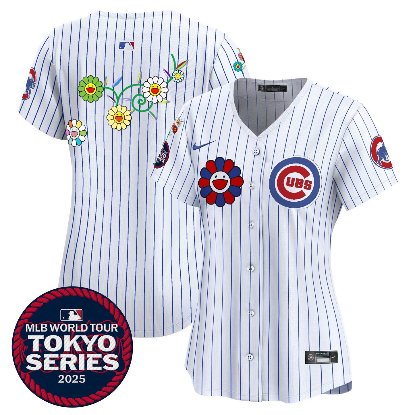 Camisa MLB Women’s Chicago Tokyo Series 2025 Vapor Premier Limited Jersey – Stitched
