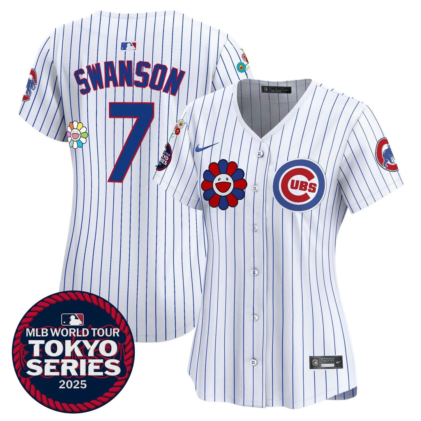 Camisa MLB Women’s Chicago Tokyo Series 2025 Vapor Premier Limited Jersey – Stitched