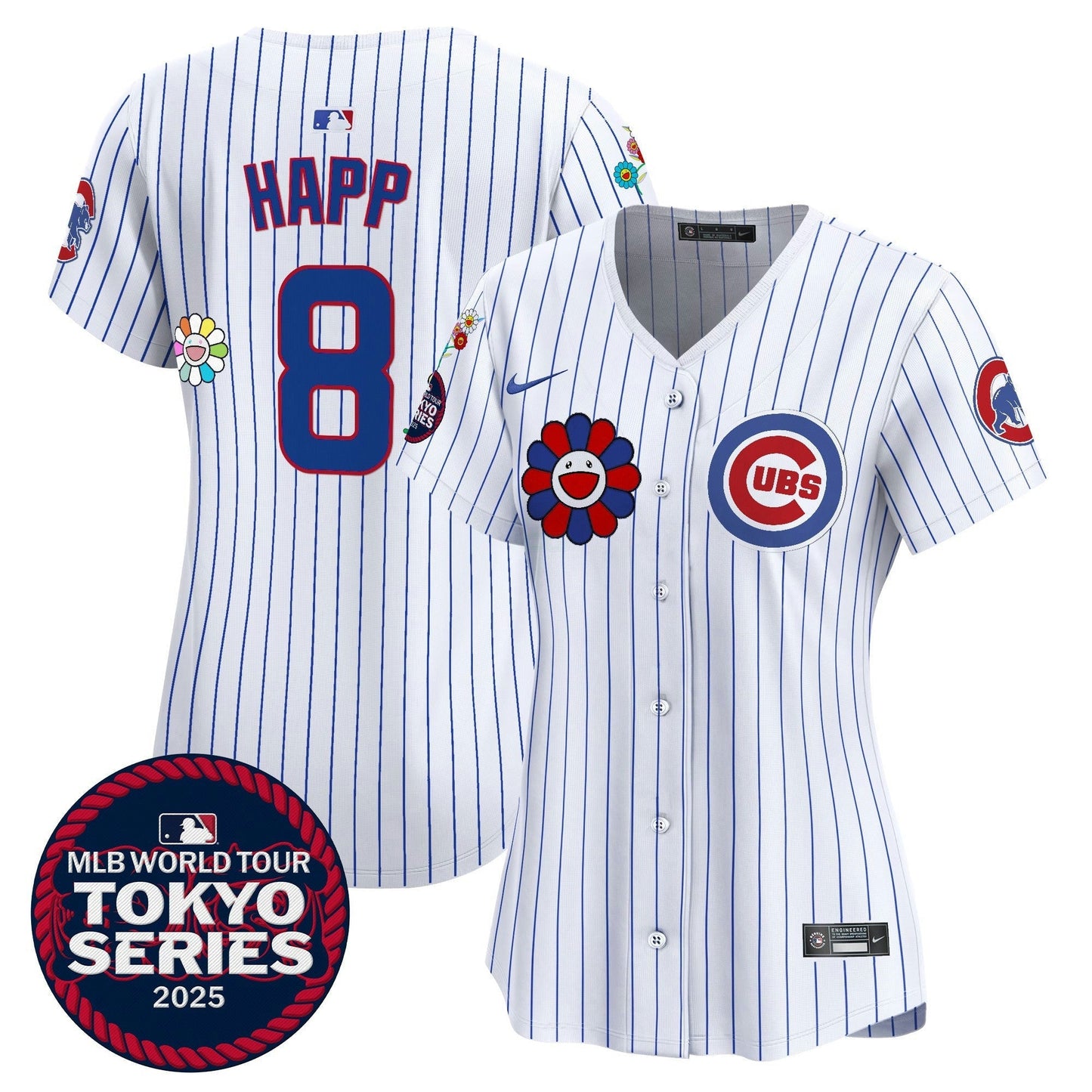Camisa MLB Women’s Chicago Tokyo Series 2025 Vapor Premier Limited Jersey – Stitched