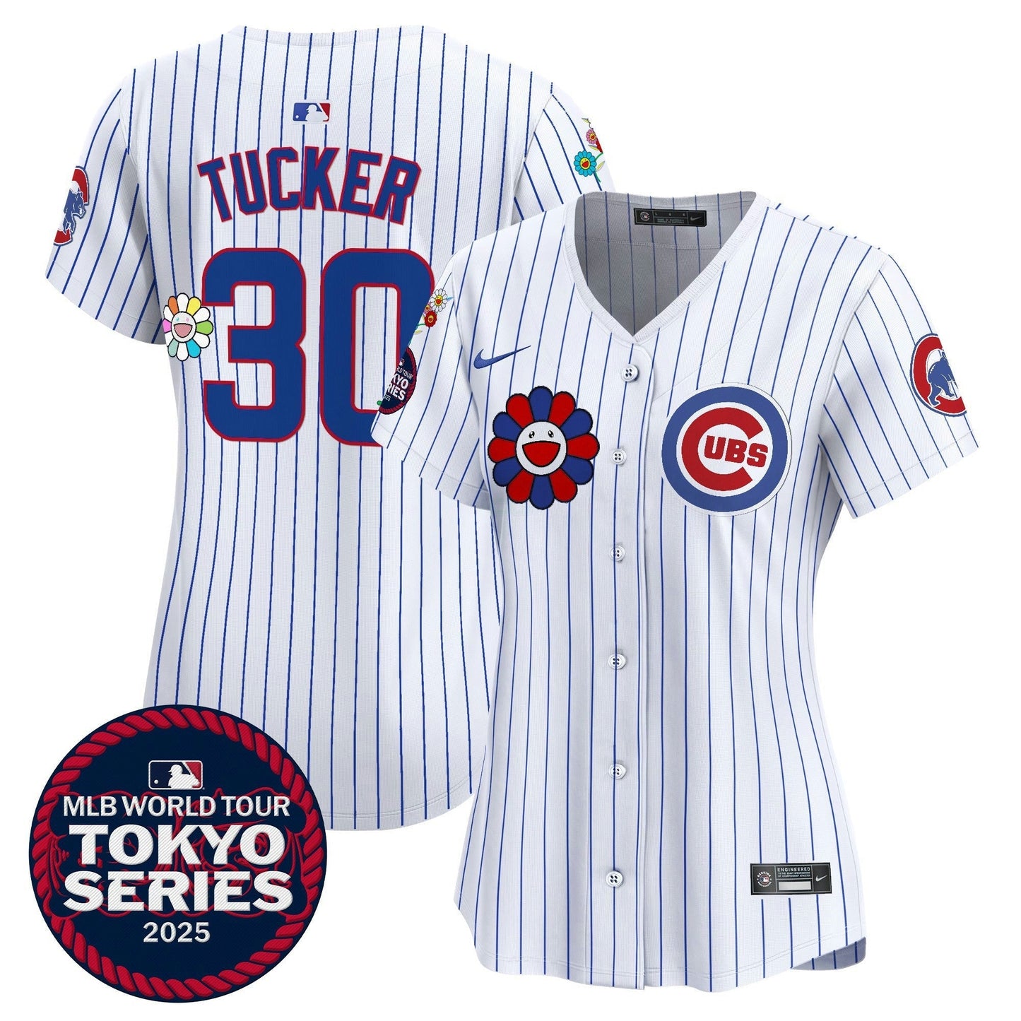 Camisa MLB Women’s Chicago Tokyo Series 2025 Vapor Premier Limited Jersey – Stitched