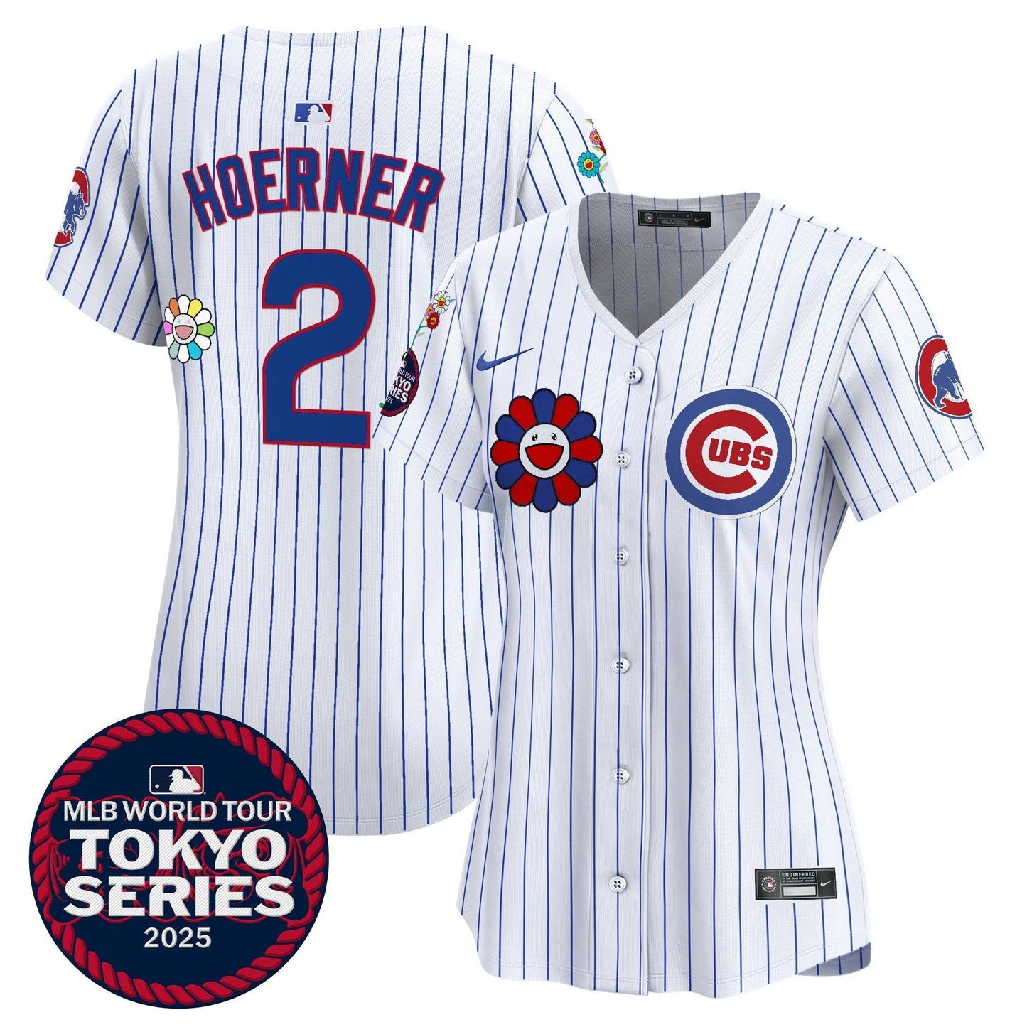 Camisa MLB Women’s Chicago Tokyo Series 2025 Vapor Premier Limited Jersey – Stitched