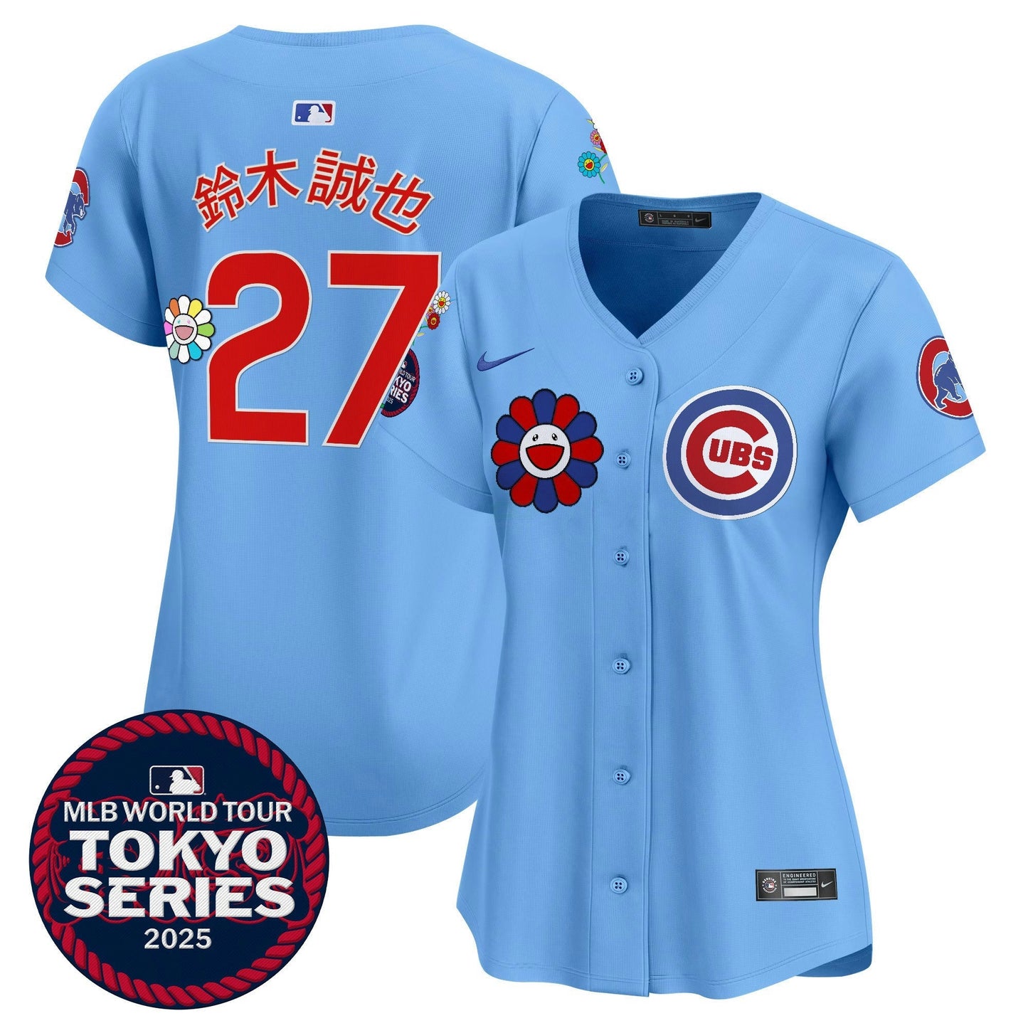 Camisa MLB Women’s Chicago Tokyo Series 2025 Vapor Premier Limited Jersey – Stitched