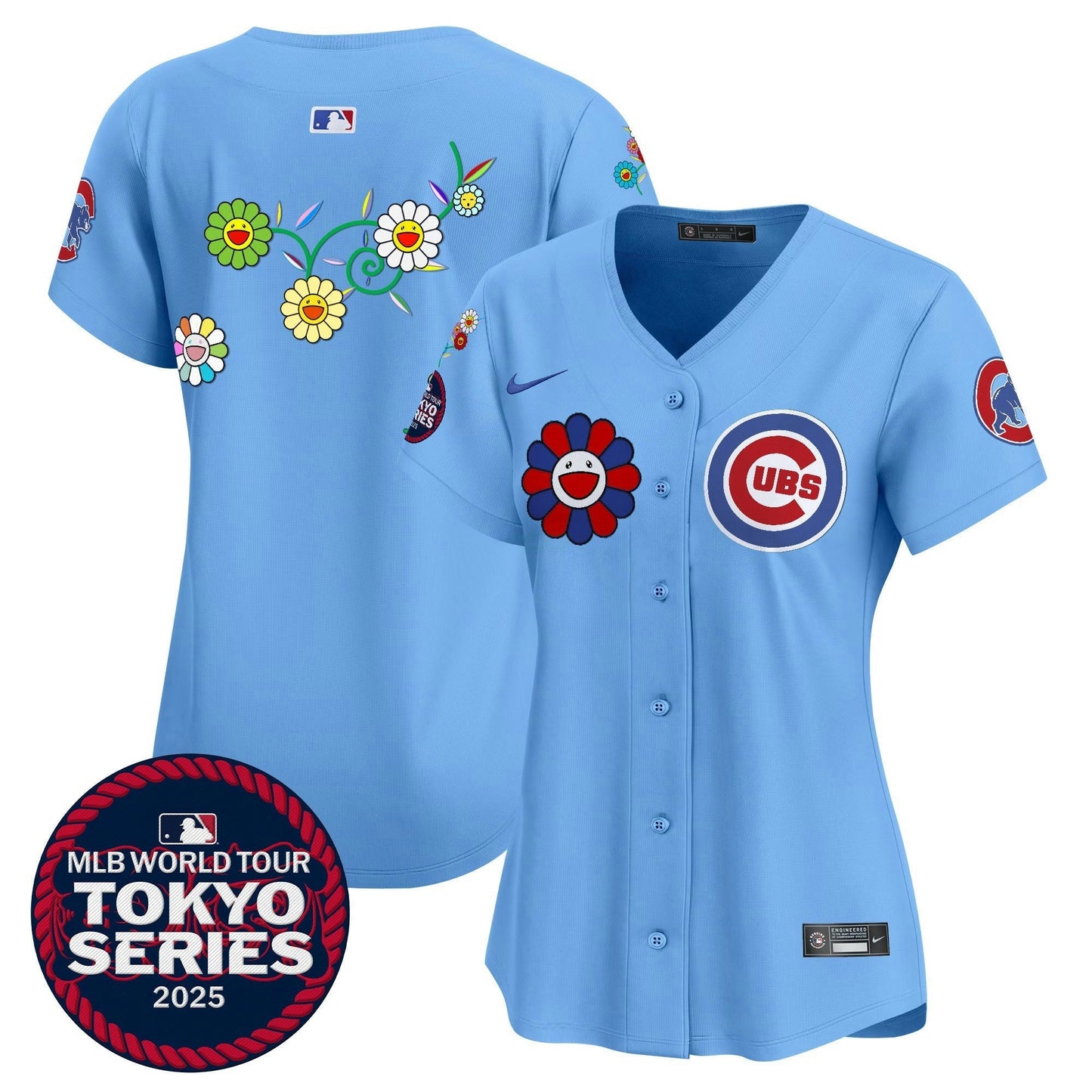 Camisa MLB Women’s Chicago Tokyo Series 2025 Vapor Premier Limited Jersey – Stitched