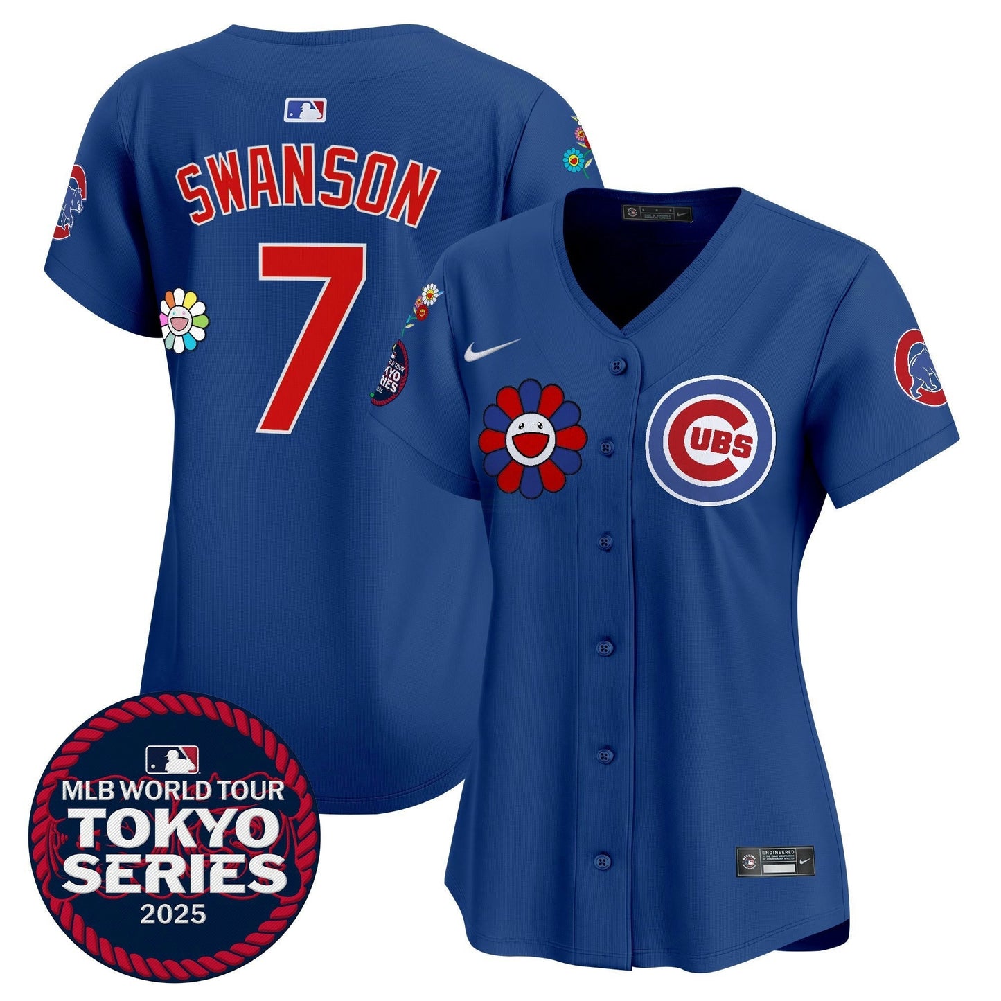 Camisa MLB Women’s Chicago Tokyo Series 2025 Vapor Premier Limited Jersey – Stitched