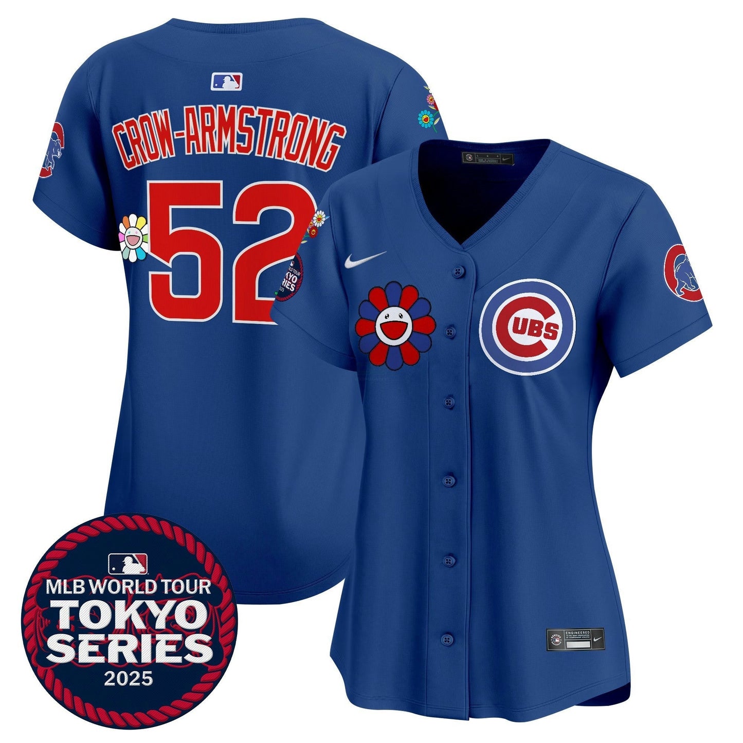 Camisa MLB Women’s Chicago Tokyo Series 2025 Vapor Premier Limited Jersey – Stitched