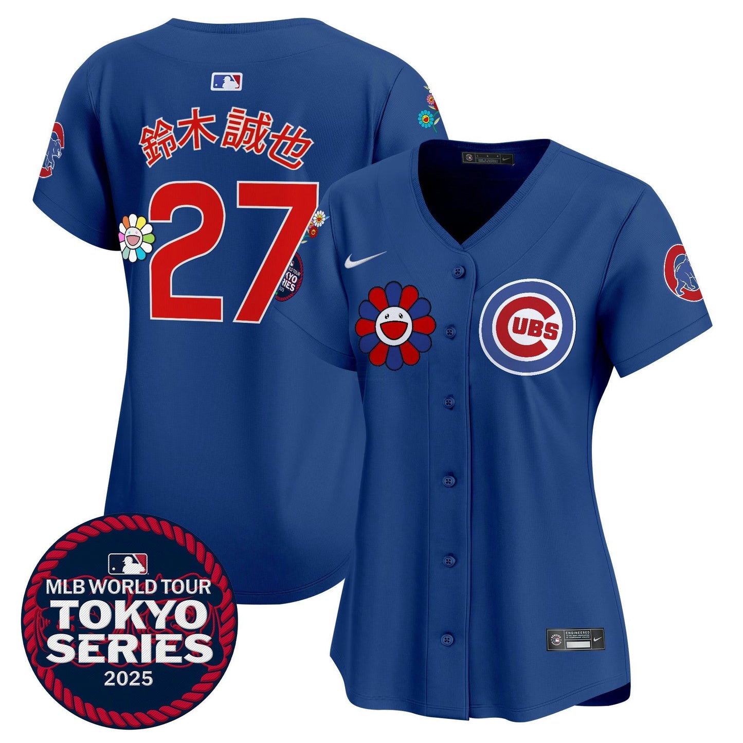 Camisa MLB Women’s Chicago Tokyo Series 2025 Vapor Premier Limited Jersey – Stitched