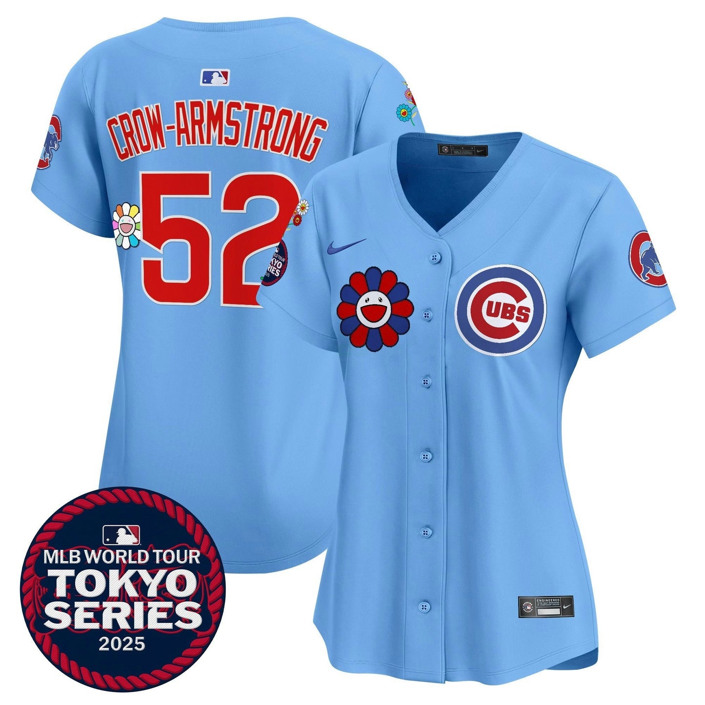 Camisa MLB Women’s Chicago Tokyo Series 2025 Vapor Premier Limited Jersey – Stitched